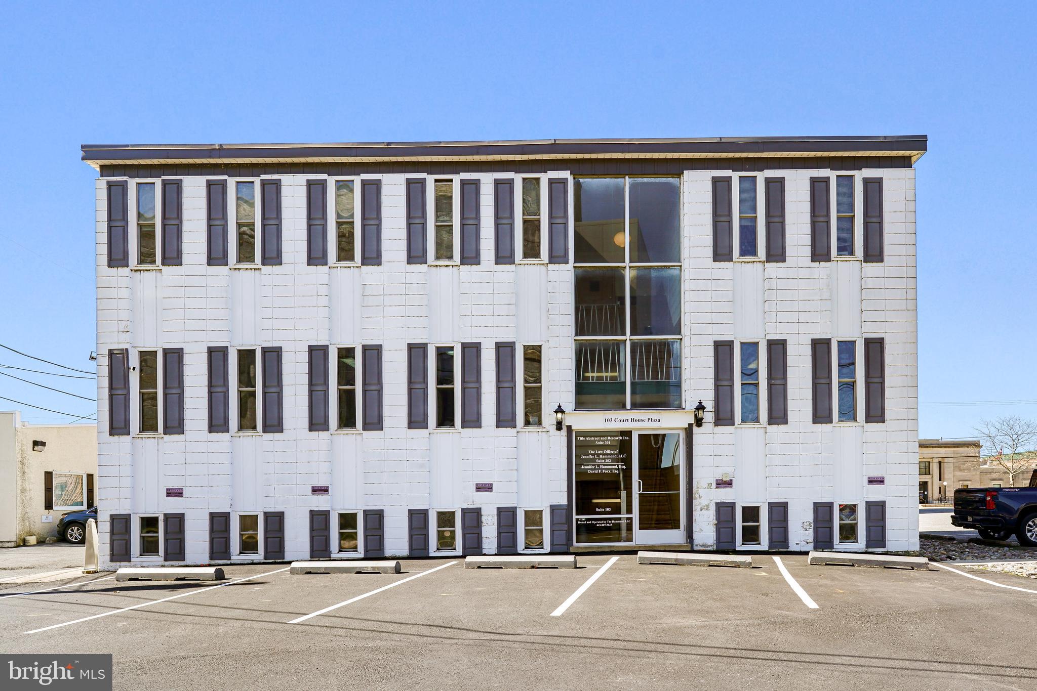 Rarely Available Commercial Property in Downtown Elkton
Centrally located in the heart of the Central Business District, this prime commercial property is steps away from the Elkton Circuit Court. Offering three levels of professional office space, it’s the perfect opportunity to establish your company’s new headquarters.
First Floor: Features 5 private offices, a kitchenette, and a half bath—ideal for day-to-day operations.
Second Floor: Includes a welcoming reception area, a spacious conference room, 5 offices, and 3 half baths, providing ample space for meetings and team collaboration.
Third Floor: Boasts another reception area, 6 offices, open workspace for flexible use, and 2 half baths, ensuring comfort and functionality for a growing business.
With its prime location and versatile layout, this property is perfect for law firms, professional services, or businesses seeking a prestigious downtown address. Don’t miss out on this unique opportunity!