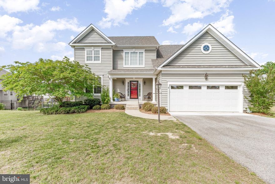 IMMACULATE!! Welcome to your dream home in The Woods at Myrtle Point! Built in 2016 and impeccably maintained, this spacious 5-bedroom, 3.5-bath beauty offers over 4,000 sq ft of comfortable living space on a well-sized .32-acre lot in one of the area's most sought-after communities. The large lot provides for an oversized driveway what leads to a 2-Car attached garage. Enjoy a walkable, family-friendly neighborhood with a community swimming pool just minutes from shopping, dining, and PAX River.

You enter into a large 2 story foyer with a formal living room to your left, just down the hall or through the formal living room is a large family room with a gas fireplace that flows into the open concept kitchen, dining room and breakfast nook. Luxury vinyl plank flooring runs seamlessly through the entire main floor. The kitchen is well equipped with stainless steel appliances, maple cabinetry including glass access cabinets, and granite countertops. A large deck is located just off of the dining room and provides access to the large back yard that is fully fenced with low maintenance aluminum fencing. 

The upper-level features 4 generously sized bedrooms, including a luxurious primary suite with a spa-like ensuite—complete with dual vanities, a garden tub, walk-in shower, and large walk-in closet. A well-equipped hall bathroom serves the additional bedrooms on this floor. 

The fully finished lower level is a showstopper with a massive 5th bedroom, full bath, a large rec/living area, and convenient walkout—perfect for guests, entertaining, or multigenerational living.

This home checks every box. Don’t miss your chance—schedule your private tour today before it’s gone!