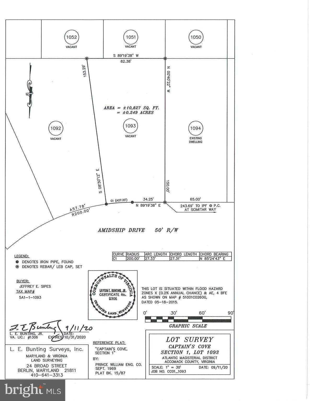 CAPTAIN'S COVE - Land