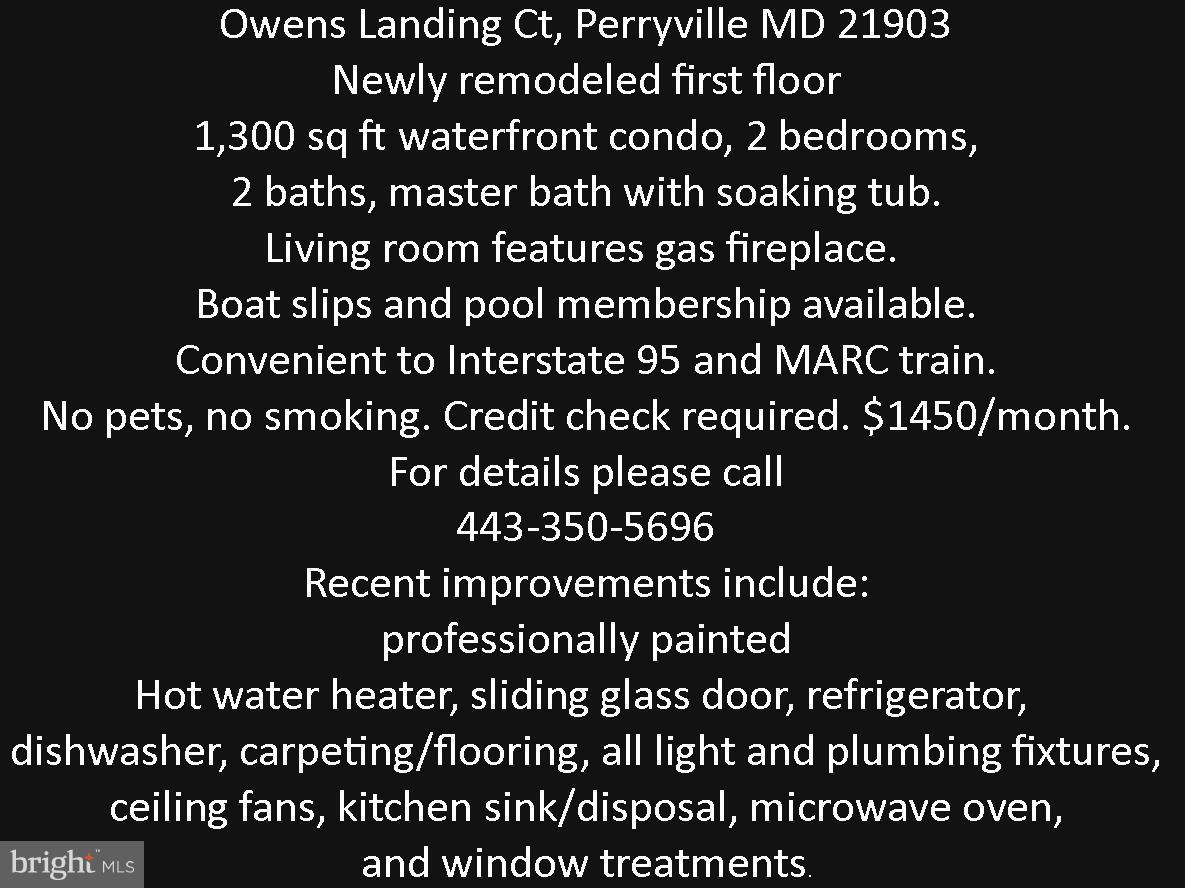OWENS LANDING - Residential Lease