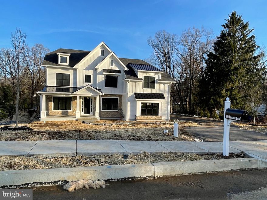 New Offering in TIBURON by Bentley Homes with Estimated  NOV/DEC 2021 Completion.  The Builder has selected all of the structural options but welcomes you to choose or upgrade finish selections.  Completed home to be new CHANDLER Modern Farmhouse style with White Board & Batten James Hardie Siding, Stone Accents and  Anderson LOW-E Windows with black exterior cladding.   This new exciting Chandler Design features 10' First floor Ceilings with front and rear staircases including the 3 story open main staircase connecting all floors of the home in elegant style.    At 4600+ Sq Ft, this home offers all you could want in terms of comfort and space to suit your personal and entertainment needs.  Formal rooms and open spaces allow for flexibility in household pursuits.  The main floor features a Library, Formal Dining Room,  Great Room, Kitchen, Butler's Pantry, Breakfast Room, Mudroom with Pantry Storage and W-I-C, and (2) Powder rooms.  This particular home also includes an expanded composite deck and screened porch which expand space for entertaining.  Upstairs you will find a Primary Bedroom Suite that spans the entire rear of the home with 2 W-i-Cs with windows, and a Spa Bath Retreat with dual vanities, makeup counter, 5 x 8  shower with frameless glass shower door, and spacious linen closet.  A lounge area, 3 Bedrooms with W-I-Cs,  2 Bathrooms , hall linen and 2nd floor Laundry Room accessible to bot the Primary BR Suite and the upper hall add needed convenience for today's homeowners.    The Builder has upgraded the Walkout Lower Level to include 10' poured foundation walls,  a lower level powder room,  2 sets of double windows and a slider to access a patio to offer more options to enjoy the rear view of this 1+ Acre home site with ample space to add a pool if desired.