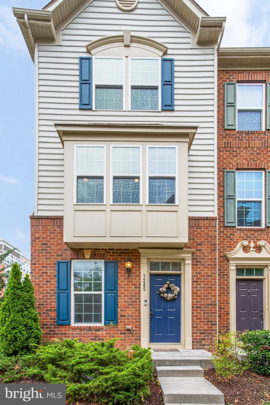 Welcome to this charming 4-level townhouse nestled in the highly sought-after Howard Square neighborhood. This stunning residence offers a perfect blend of style and functionality with 3 spacious bedrooms and 3.5 bathrooms, ideal for comfortable living. As you enter, the first level offers you a flex space that can be used in a variety of ways including a private home office, you will also find a half bathroom located on this floor and access to the garage. On the 2nd you'll be greeted by elegant hardwood floors that flow seamlessly throughout the main level. The open-concept living space is anchored by a beautifully appointed kitchen, featuring a central island, gleaming granite countertops, and stainless steel appliances—perfect for both everyday meals and entertaining guests. The third level houses two inviting bedrooms, including a serene master suite complete with a full, private bathroom for ultimate comfort and convenience. Ascend to the fourth level to discover an additional master suite, providing a versatile space for guests or family members, also with its own full bathroom. This townhouse also includes a 1-car garage, offering both convenience and additional storage. The property is ideally located near a variety of shopping centers (.5 mlies to Moms Organic, Ollie's, 2 miles to Costco, Trader Joe's, Aldi and many nearby options to grab a bite to eat) and is less than 15 minutes from BWI Airport, ensuring easy access to travel and local amenities. Experience sophisticated urban living in Howard Square. Don't miss your chance to make this beautiful townhouse your new home.