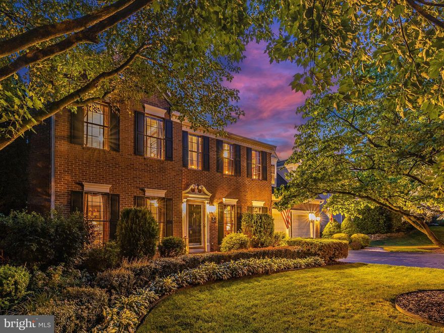 Welcome home to this meticulously maintained 2570 sq ft colonial brick-front home in Brookridge South. Designed for practical living, this home offers updated functionality with fabulous views.

The interior features spacious bedrooms, a wood staircase, slate floors and 1st-floor laundry. The gourmet kitchen, equipped with a Viking gas stove ('17), Bosch dishwasher ('23), and GE fridge ('17), is complemented with beautiful granite countertops.

Enjoy sunset views every day from the kitchen window, rear covered porch, firepit, or amidst the hardscaping with a fountain. The steel-fenced rear yard ensures privacy. Recent updates include Trex decking ('19) and a new back door ('19).

The primary bedroom has been updated with hardwood floors and a renovated attached bath ('23), offering practical yet stylish amenities like a heated towel rack and a new energy-efficient window to enjoy the unobstructed view. The zoned HVAC system ('10) and architectural shingle roof ('10) speak to the home's well-maintained infrastructure.

All coupled with sought-after Middletown Schools and wonderful small-town living.  Perfect 10!