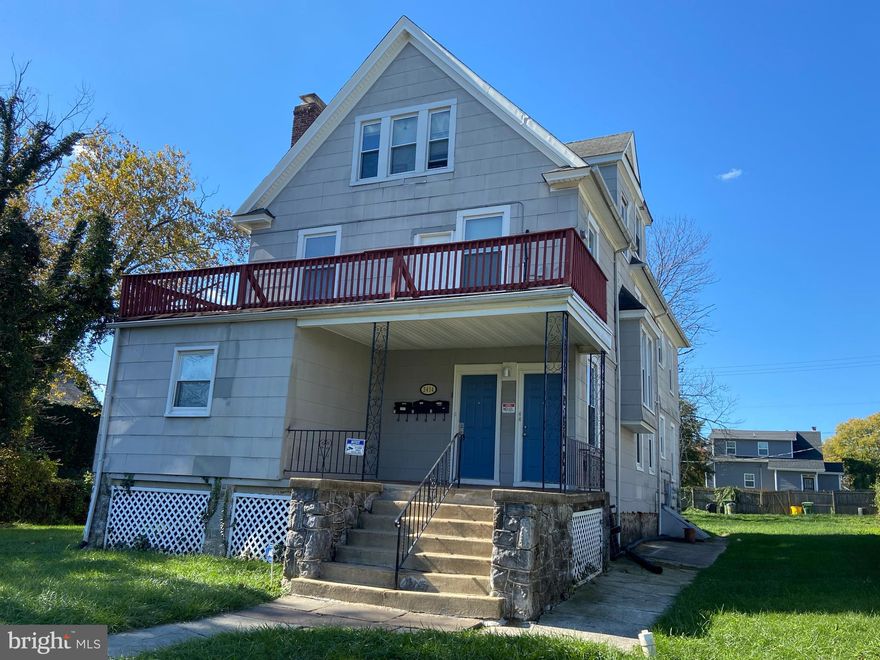 ** OPEN HOUSE: Sat, Jan 24 1:30 PM - 2:30 PM ** Income-producing, Turnkey 3-Unit Multifamily Opportunity! This renovated 3-unit property is a smart buy for both seasoned investors and owner-occupants ready to start their multifamily journey. The building includes a 1-BR unit, a 2-BR unit, and a 3-BR unit. The spacious 3-BR apartment feels like a private residence, offering a welcoming foyer, living room with fireplace, formal dining room, and tidy eat-in kitchen with updated cabinetry, luxury vinyl laminate flooring, in-unit washer and dryer, and exits to a lush, green backyard. The 2-BR space is bright and functional, featuring a living room, dining room, small office or study area, eat-in kitchen, hardwood floors and carpeting, in-unit washer and dryer, and a wide, elevated deck space that runs the full length of the building with quite the view. The 1-BR unit offers a cozy retreat with a comfortable living room, charming reading nook, and access to a rear deck overlooking the peaceful residential neighborhood — perfect for relaxation and everyday living. The 1-BR and 2-BR units are currently rented, providing immediate income, while the 3-BR unit is available for rent and offers excellent flexibility for an owner-occupant or new tenant placement. All units have central air and are separately-metered for electric, gas, and water. This building has a current Baltimore City rental license as well as current lead certificates in place for all occupied units. Whether you’re building a rental portfolio or living in one unit while earning income from the others, schedule your showing today and explore the potential this multifamily property offers.