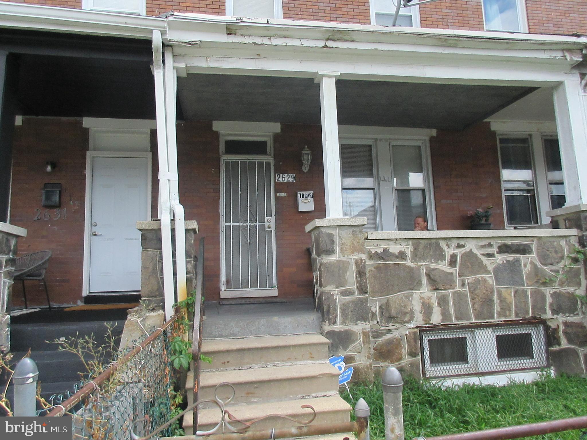 Great opportunity to snap up this property and turn it into a shinning home with a little "TLC"
This property is great for a first time homebuyer looking for an affordable home in a great move in condition ,
Or and investor looking for another flip. Home is close to Johns Hopkins hospital, and minutes to downtown Baltimore.. Owner will review all offers within 24 hours. Home is priced to sell as is.
