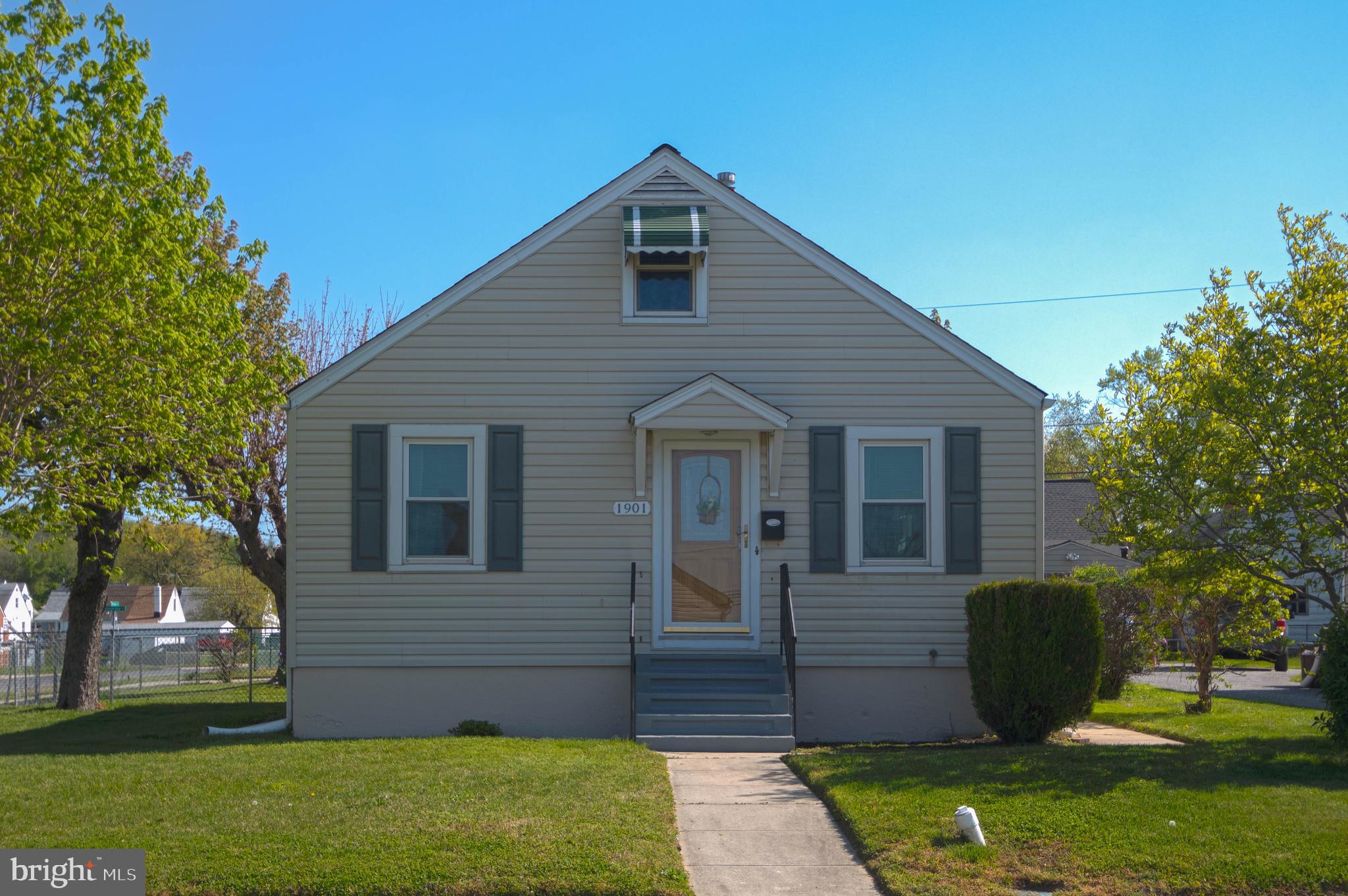 Welcome to 1901 Walnut Ave! This bungalow styled home located on a partially fenced corner lot is waiting for a new owner. The detached two car garage is ideal for car storage or would be great from a work shop. The home features an eat in kitchen, dining room, living room, full bathroom and sun porch on the first level. The upper level has two bedrooms. The basement level is unfinished. This home has been lovingly cared for. Currently there is a stack washer and dryer in the kitchen for convenience however the lower level has laundry hook ups. All appliances included. This home is ideal for a first time home buyer. Schools and grocery shopping are all within walking distance. Two hours notice need for showings. No showings before 10:30 am.