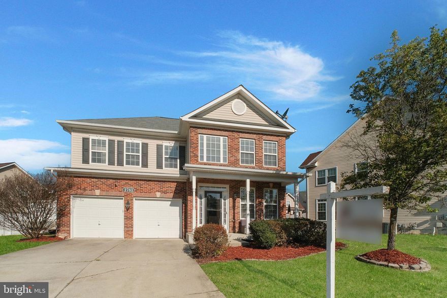 Welcome 2783 Wrangler Ct. Tucked at the end of a quiet cul-de-sac, this brick-front beauty offers space, privacy, and functionality—inside and out. With 4 bedrooms, 3.5 baths, and over 3,000 sq ft of living space, this home is built for both comfort and entertaining. Upstairs, you'll love the convenience of a second-floor laundry room, making everyday living that much easier. The fully finished basement includes a dedicated gym area, while the main level flows seamlessly into a fully fenced backyard—perfect for pets, play, or outdoor gatherings. The curb appeal is undeniable, and the layout offers all the space you need in a location that’s hard to beat.