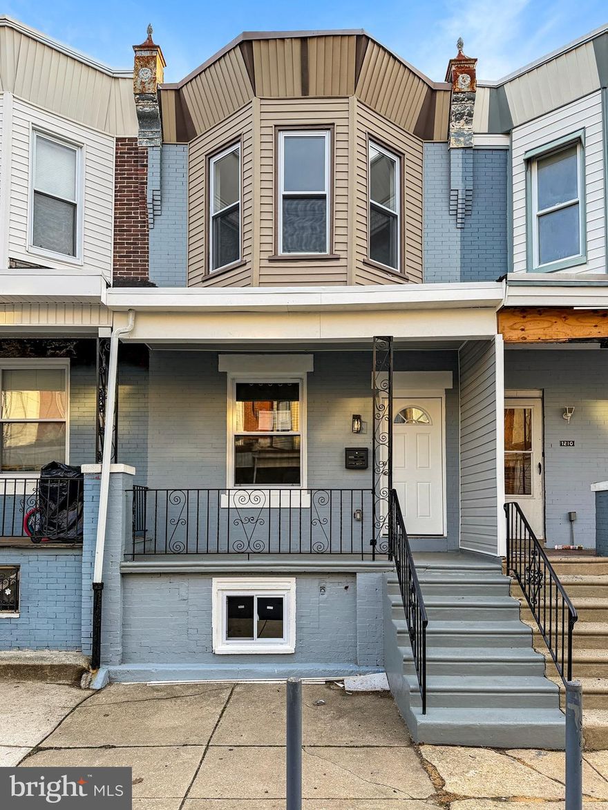 Welcome to 1212 S Ruby Street, a beautifully remodeled home located in the heart of Philadelphia’s rapidly evolving 19143 corridor—an area attracting buyers seeking value today with strong upside tomorrow.

This is the kind of home that checks every box—and at a price point that’s becoming harder to find in this growing pocket of the city.

Step inside and immediately feel the difference. The open-concept layout is enhanced by rich hardwood flooring, recessed lighting, and clean modern lines, creating a space that feels both stylish and comfortable. The custom-designed kitchen is built for both function and wow-factor, featuring stainless steel appliances, pendant lighting over designer countertops, a built-in microwave in the island, power outlets for convenience, and a pot holder for added character.

The main level is anchored by a sleek electric fireplace and a standout custom iron staircase railing, adding a level of design typically found in higher-priced homes. With central air, energy-efficient windows, and a modern black ceiling fan, comfort and efficiency are already handled for you—no upgrades needed.

Upstairs offers two generously sized bedrooms and a luxury-designed bathroom with bold black accents, delivering a high-end, spa-like feel that buyers are actively searching for right now.

The fully finished basement encompasses an additional space can be an additional room, washer and dryer hookup, and enclosed space for all the mechanicals. 

Out back, enjoy a private rear yard ready for gatherings and relaxation, giving you that indoor-outdoor lifestyle buyers love.

Location seals the deal. Positioned on a block with continued growth and investment, you’re within walking distance to a local school, and just minutes from shopping, public transit, and major routes including I-76, I-95, and Cobbs Creek Parkway. Plus, you’re less than 15 minutes from Philadelphia International Airport, making commuting and travel effortless.

Homes with this level of finish, location, and value don’t stay available for long—especially in 19143 as demand continues to rise.

If you’ve been waiting for the right opportunity to own instead of rent, this is it.