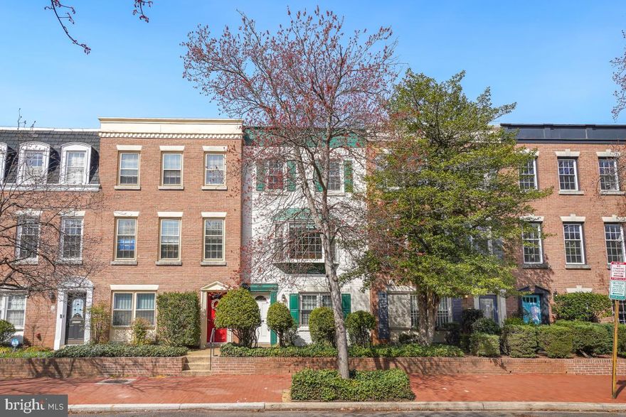 Open Sunday April 6th 2-4. Estate Sale, sold strictly AS-IS. We do know furnace does not work. This is a Barrett Linde built home. Rental unit as its own full size washer/dryer.  Home features fireplaces, crown molding, wood floors and French doors. Off street parking for two cars. Enjoy the large patio. Great location to Capitol Hill restaurants and shops, metro nearby as well as Safeway. 3 level townhome, 1st floor is 1 bedroom rental, 2nd & 3rd floor the main unit.