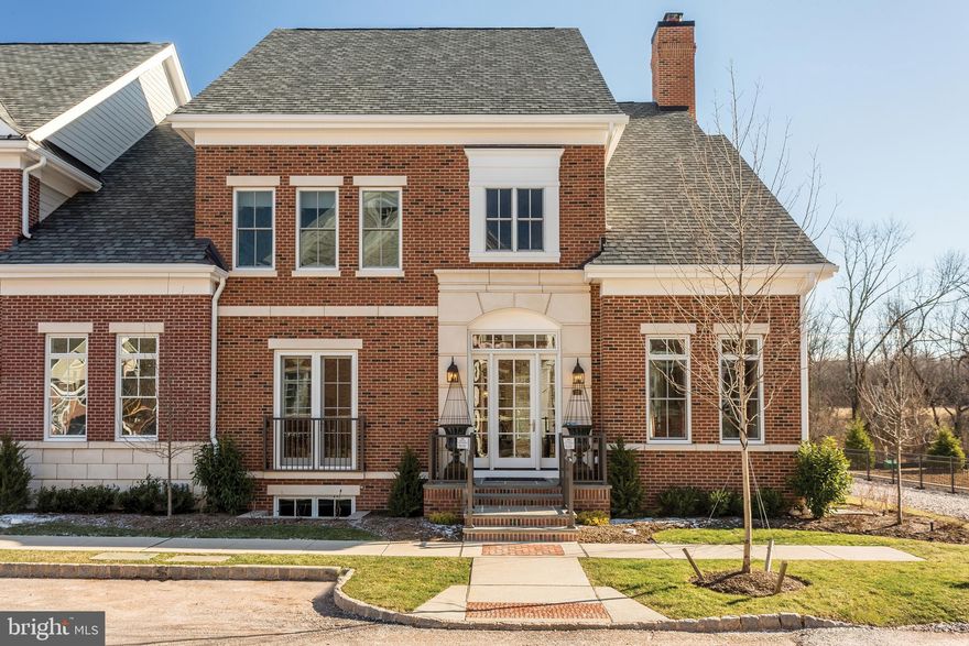 Newly built at Rabbit Run Creek, a private gated community of 37 homes on 20 acres of landscaped gardens and woodlands. Turn Key living in New Hope. A beautifully decorated open floor plan featuring numerous upgrades above and beyond what other units are offering. The first floor offers a gorgeous gourmet kitchen and large Butlers Pantry with upgraded custom cabinets, tile, trim and moldings, marble backsplash and white marble island plus all top of the line appliances. The open floor plan is larger, more expansive and is unlike any other within Rabbit Run Creek and encompasses a large bright living room and dining room all with top of the line wood flooring and a fireplace. A lovely well sized office with wall of windows completes the first floor. The 2nd floor features a truly luxurious master bedroom suite offering a sitting area, a huge walk in closet complete with customized built in sweater closets, shoe racks and multiple drawers. The master bath also includes numerous upgrades with high-end tile, cabinets and fixtures. There are an additional 2 bedrooms each with their own full baths, an open office area, a full laundry room and another bonus room. The fully finished lower level includes added windows for increased light and air compared to other units in the development. Also on the lower level is a glass enclosed gym with full bath, open sitting area and a marble topped wet bar with large sink, ice machine and refrigerator. The in-home elevator makes easy access to all floors. The home also offers a customized enlarged patio with custom stone walls which is larger than other units at Rabbit Run, along with a 2-car attached garage. Perfectly located 70 minutes to NYC, 55 minutes to Philadelphia and just 30 minutes to Princeton.