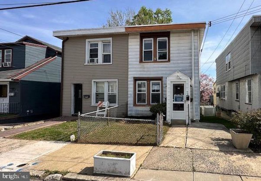 Located in Clifton Heights within the Upper Darby School District, 1728 Valley Penn St. is a three-bedroom, one-bath twin offering a functional layout and solid potential. The first floor features a living and dining room with hardwood floors, a ceiling fan in the dining area, and an eat-in kitchen with access to a rear deck that leads down to a fenced yard. Upstairs, you’ll find three well-sized bedrooms and a full hall bathroom, along with newer vinyl windows throughout the home. With a little updating, this property presents a great opportunity for an investor or a buyer looking to personalize a home to fit their needs.