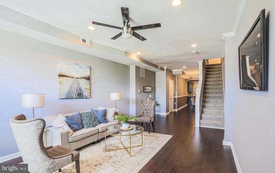 1440 N Broadway St, Baltimore, MD. This beautifully updated home is just minutes from the Johns Hopkins Hospital campus and downtown living. The property features 3 spacious bedrooms and 3.5 bathrooms, including updated baths with ceramic tile, modern vanities, toilets, and tubs. The kitchen boasts granite countertops, 42" cabinets, and stainless steel appliances, perfect for cooking and entertaining. A large family room provides plenty of space for gatherings and relaxation. Pets are welcomed on a case-by-case basis, with a monthly pet rent of $50 for small dogs and cats, and $75 for large dogs. The security deposit is $2,000, with an additional deposit required for applicants with challenged credit.