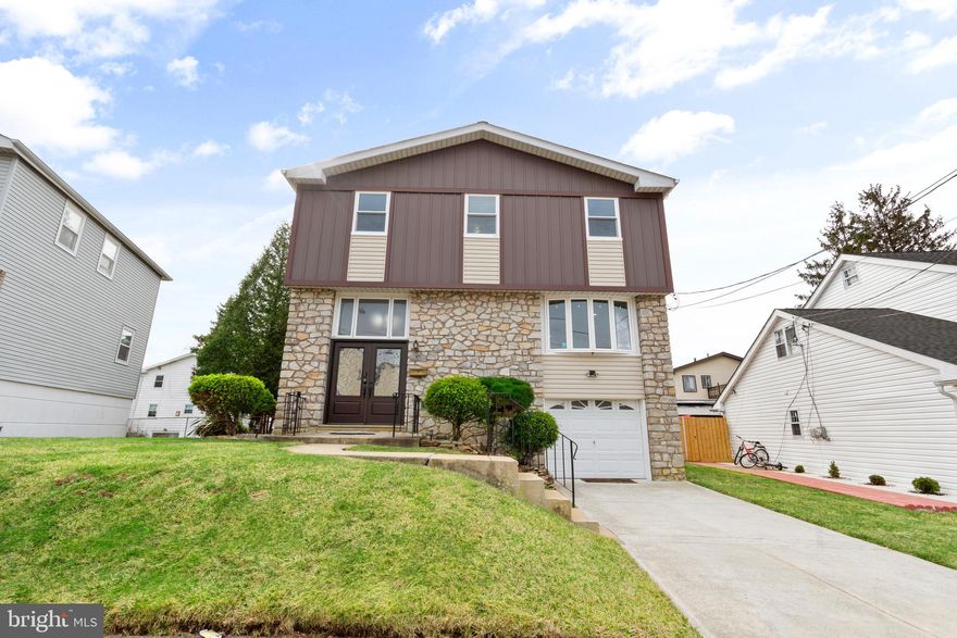 Don’t miss this updated single home in the desirable Somerton neighborhood. Featuring hardwood flooring throughout the first and second floors, this home offers both style and comfort. The generously sized kitchen provides ample cabinet storage and counter space. Upstairs includes 3 bedrooms and 2 full bathrooms, with a primary bedroom offering a spacious walk-in closet. The finished lower level is perfect for entertaining, complete with an electric fireplace. The fenced backyard is ideal for summer barbecues and outdoor enjoyment.