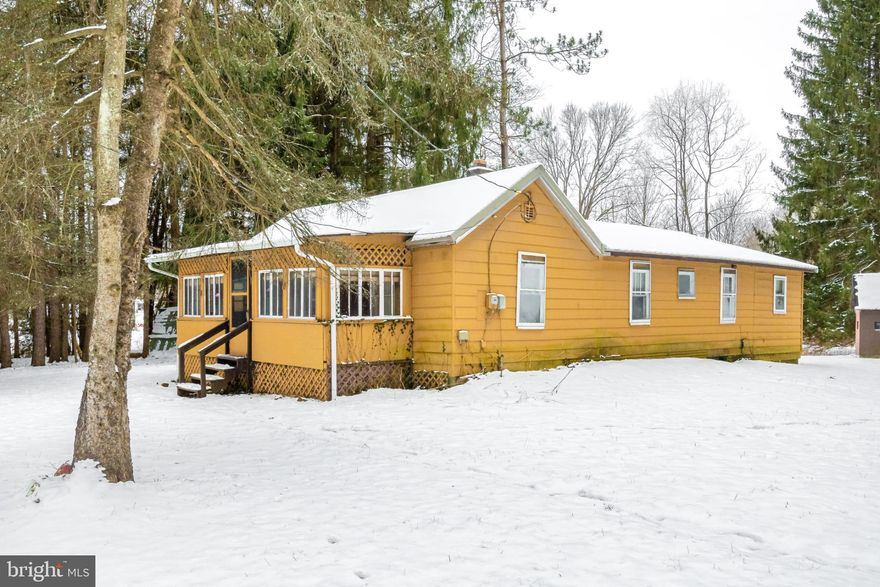 Charming ranch-style cottage nestled in a beautiful, peaceful setting. This 3-bedroom, 1-bath home, situated on a 1.12-acre lot, features an enclosed porch, perfect for enjoying the surrounding nature year-round. A small natural run, Broadford Run, gently crosses the property, adding to the serene atmosphere. The property also offers a detached garage and a newer roof, providing a solid starting point for improvements. While renovations are needed, this home presents a wonderful opportunity to restore and customize a cottage in a truly picturesque setting. Unbeatable location, just minutes from Downtown Oakland and McHenry, MD. Call today!