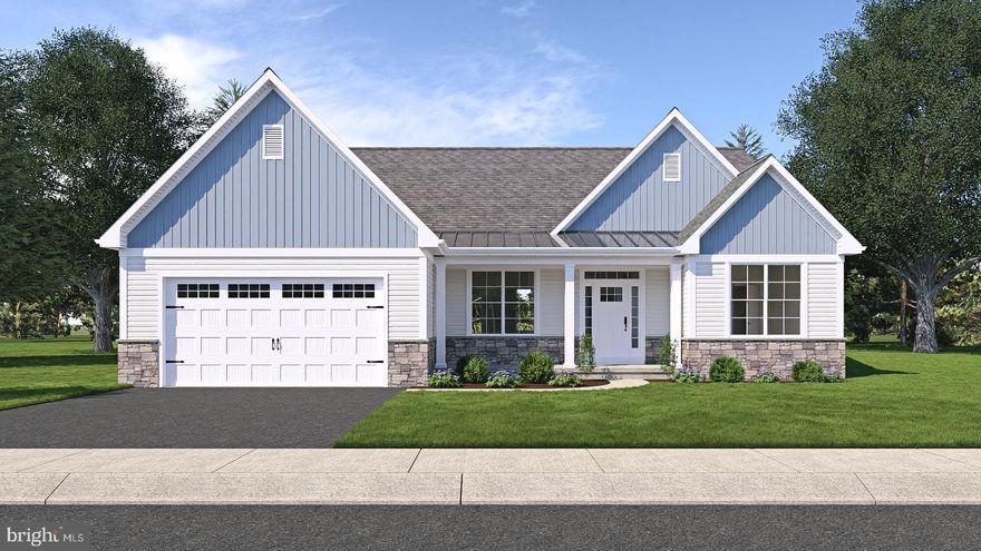 Model Home is located at 501 Winding Way
OPEN  Saturdays 1-3pm and Wednesday 4-6pm. 

Can’t find the home of your dreams? Then why not choose a beautiful new home constructed home by Horst & Son Home Builders.  This Berkley model is affordably priced and thoughtfully designed for one floor living. This model features 9 ft ceilings, large windows and an open floor plan with Luxury Vinyl Plank flooring. You are welcomed by a Foyer entry and the adjoining Dining area. The Living room is spacious and open, yet inviting. The lovely kitchen offers soft close cabinets, a spacious island, pantry and stainless appliance suite. There is a strategically located mud room with built-ins, convenient access to the laundry  and pantry. 

The split bedroom design offers 3 nice-sized bedrooms, and 2 full baths. The primary bedroom suite is perfectly located to optimize privacy and has a walk in closet and a primary bathroom with double bowl vanity and walk in shower.   

Outside you'll enjoy the covered front porch and a 12 x 12 rear patio.

 River Ridge Hills is a new neighborhood with scenic views of the rolling river hills in Eastern York County. There are a variety of lots available. Some premium lots are available that can accommodate daylights basements, some are adjacent to the neighborhood common area and there are a variety which are connected by the walking paths throughout the neighborhood. 

You'll appreciate the convenience of this great location with close proximity to the Eastern York Senior and Middle Schools, Sam Lewis Park, High Point Park, Cool Creek Golf Course, and Long Level Recreation Area with miles of boating.  With just minutes to Rt 30, you are a quick commute to Lancaster or York.

Inquire today or stop by the model home for information on the variety of models available. 
*While there are MANY features included which would be upgrades with some builders, many are included with the standard price. *