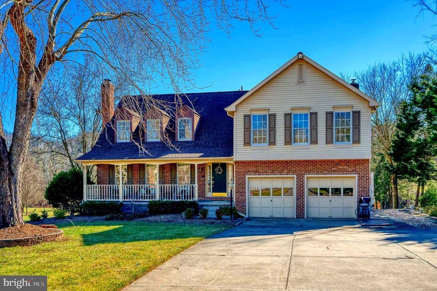 Absolutely spectacular 4 BR colonial situated on the most gorgeous 1.56 acre lot rarely seen in the area!  Enter into the grand foyer leading to the spacious living room w/fireplace, elegant dining room, both w/hardwood floors, powder room; updated country kitchen w/quartz countertops, breakfast bar, black & stainless appliances, tile flooring.  Off the kitchen you will find a wonderful & cozy family room w/pellet stove insert & hardwood flooring.  The upper level boasts an enormous primary bedroom complete w/sitting room perfect for home office; private bath w/jacuzzi tub plus shower, double sink, walk-in closet.  The other three bedrooms are very roomy, and the entire upper level is freshly painted w/brand new carpet; washer/dryer located in upper level for added convenience.  The lower level consists of a finished recreation room, utility room w/ample storage & workshop area, and attached "shed" for all your gardening tools that opens to the back yard.  As if this isn't enough, you will be amazed by the huge two-level Timber Tech deck w/retractable awnings perfect for sitting & relaxing while gazing at the breathtaking tree-lined back yard views.  An outdoor oasis that is so private, and yet so close to everything.  You will be the envy of the neighborhood hosting barbeques & outdoor gatherings for friends & family.  Attached two car garage, plus plenty of driveway parking, and even space for an RV!  Country living with all the conveniences of Towson!  Part of the Voluntary Chatterleigh Community Association.