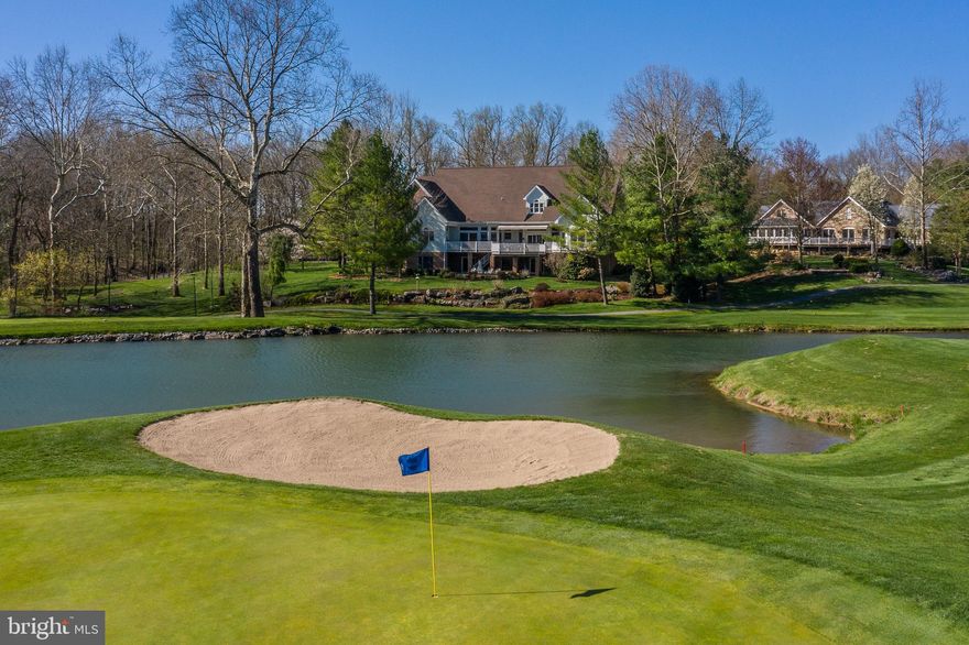 Here is an awesome opportunity to own this one owner custom built home sited on #8 tee, with extraordinary views of the golf course, pond and creek with awesome landscaping and park like setting and all the outdoor features to capture this lifestyle.  The interior boasts beautiful hardwood flooring, vaulted ceilings, gourmet kitchen adjacent to large family room highlighted by a floor to ceiling stone fireplace, split bedroom floor plan offering 4 generous size bedrooms, a master with opening to rear deck and huge private bath and walk in closet dressing area, 3 more bedrooms offering 2 additional full baths, one offering private outside entrance, formal dining and step down living room, secluded office area, amazing laundry room off generous 2 car side load garage and an amazing FULL basement, partially finished with another office or den area, with rough in plumbing to extend another lifestyle.  Outside construction is cedar and brick with paver patios, firepits and landscape areas.  Say hello to Cress Creek Golf Community and Club.