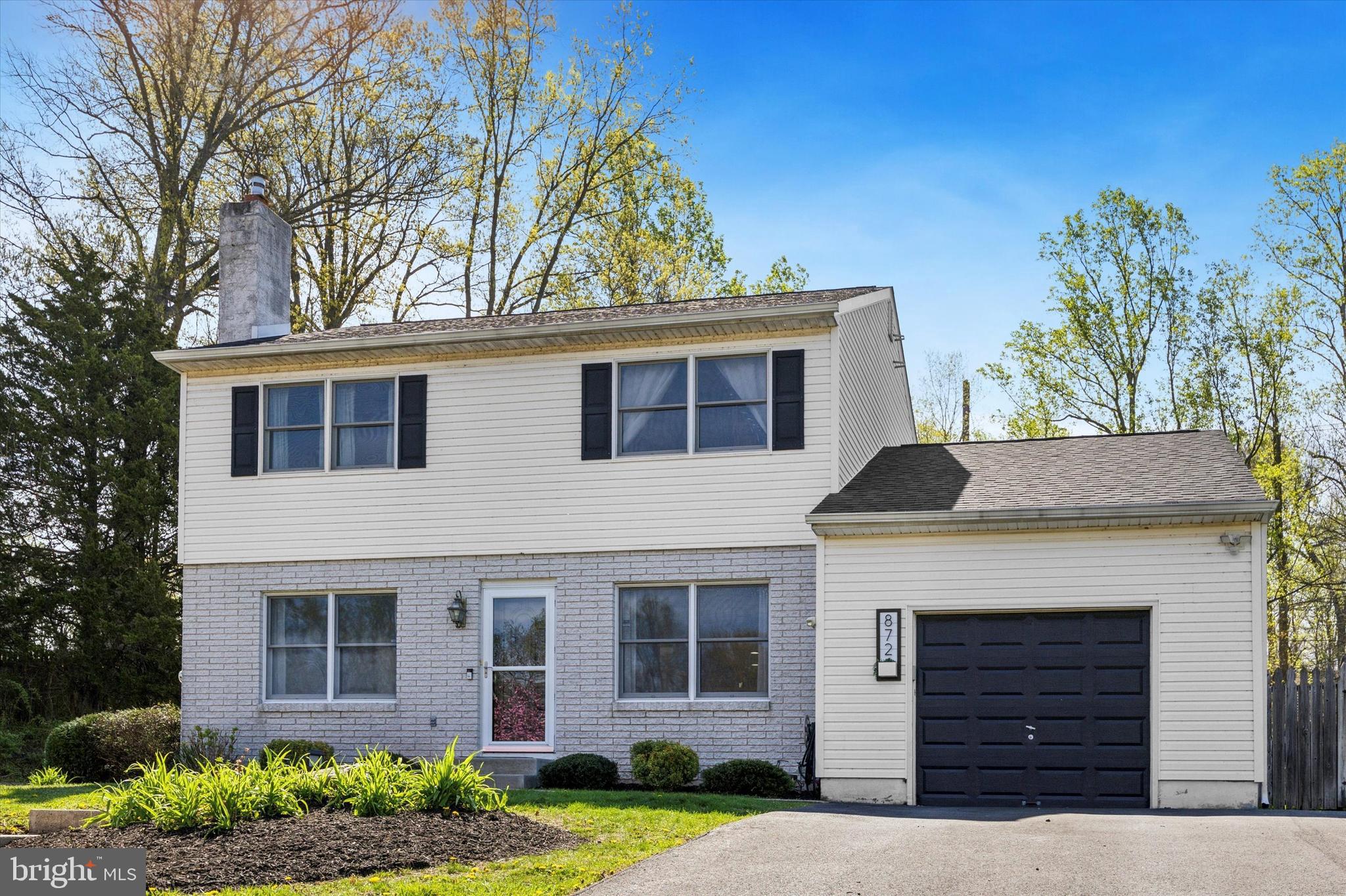 **Charming 3-Bedroom, 2-Bath Colonial at 872 Strawberry Lane, Langhorne**
Welcome to this beautifully maintained 3-bedroom, 2-bath Colonial home at 872 Strawberry Lane in Langhorne, offering an open floor plan perfect for modern living. Step into the spacious living room featuring stylish vinyl flooring, ideal for relaxation or entertaining guests. The heart of the home is the huge kitchen, boasting granite countertops, newer appliances, tile flooring, and a convenient island for meal prep or casual dining.
Adjacent to the kitchen, the dining room also features vinyl flooring and a cozy fireplace, with the option to convert this space back into additional living room area for added flexibility. The master bedroom is a serene retreat with vinyl flooring and a ceiling fan, a feature also found in the two additional bedrooms, which offer plush carpeting for comfort. This home also includes two updated bathrooms with sleek tile flooring, conveniently located on the 1st and 2nd floors, providing modern elegance and functionality.
The finished basement, complete with carpet, provides extra living space for a family room, home office, or gym. This home is equipped with electric forced air heating, an electric backup system, an electric hot water heater, and central air for year-round comfort.
Outside, enjoy a huge backyard featuring a fire pit and patio, perfect for outdoor gatherings or quiet evenings under the stars. Don’t miss this opportunity to own a move-in-ready Colonial in a prime Langhorne location—schedule your tour today!
