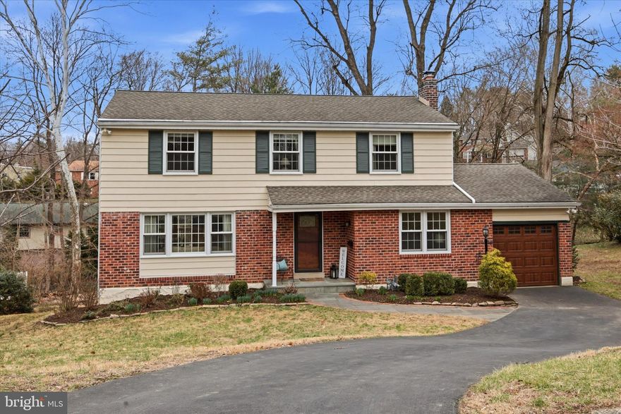 Welcome to 8331 Elliston Drive, a beautifully maintained home tucked away on a quiet cul-de-sac street in the heart of Wyndmoor, within desirable Springfield Township.

This spacious 4-bedroom, 2.5-bath center hall colonial offers wonderful flow, thoughtful updates, and a truly special setting. Enter through the center hall and discover the bright, large living room with a bay of windows overlooking the front yard. The living room flows seamlessly into the dining area and eat-in kitchen, creating an ideal layout for everyday living and entertaining. From the dining area, step out onto the large rear deck—perfect for outdoor dining or relaxing while overlooking the beautiful backyard and peaceful creek beyond.

The cozy den provides the perfect space for a family room, home office, or quiet reading retreat. The main floor is complete with a guest bath, a laundry room with outside access, and interior access to the garage.

Upstairs, you’ll find four generously sized bedrooms. The spacious primary suite features an updated en-suite bathroom and a walk-in closet, creating a comfortable private retreat. The additional bedrooms offer excellent space and flexibility for family, guests, or home offices. This level is completed by a full hall bathroom and pull-down attic access offering great additional storage.

The finished walk-out basement offers fantastic additional living space with sliding doors that lead directly to the rear yard—ideal for a game room, media lounge, home gym, or the ultimate game-day hangout.

The backyard setting is truly special, with an expansive rear yard that backs to a serene creek, offering a peaceful natural backdrop rarely found in such a convenient suburban location.

Hardwood floors run throughout the home, enhancing the warmth and timeless character. The updated kitchen and renovated main bathroom add modern style and convenience.

Additional highlights include a newer roof and windows, providing peace of mind for years to come.

Located in the highly sought-after Philadelphia suburb of Wyndmoor, just minutes from Chestnut Hill and Flourtown, this home offers easy access to public and private schools, parks, dining, and major commuting routes while enjoying the charm and tranquility of a suburban setting.