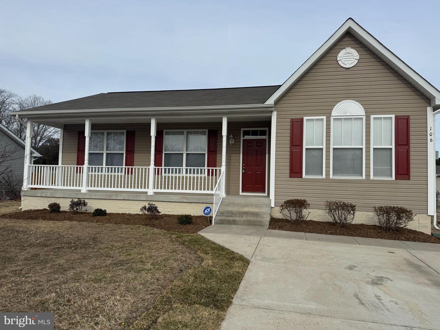 Welcome to 106 Linda Lane in Colonial Beach, Virginia—a beautifully renovated 1,688 square foot rambler offering the perfect blend of comfort, style, and coastal charm. This move-in ready home features three spacious bedrooms and two full baths, thoughtfully updated and impeccably maintained to showcase its modern appeal. From the moment you step inside, you’ll appreciate the care and attention given to the renovations, creating a light, welcoming atmosphere that truly feels like home.

Located in a desirable water-oriented subdivision just one block from the Potomac River, this property offers easy access to waterfront enjoyment, whether you love morning walks along the shore, boating, or simply soaking in the peaceful surroundings. The single-level layout provides comfortable everyday living with functional flow and generous room sizes, ideal for both relaxation and entertaining.

With a quick settlement possible, this home is perfectly suited for buyers ready to make their move without delay. If you’re searching for a turnkey property near the water that combines quality updates, location, and value, 106 Linda Lane is ready to welcome you home.