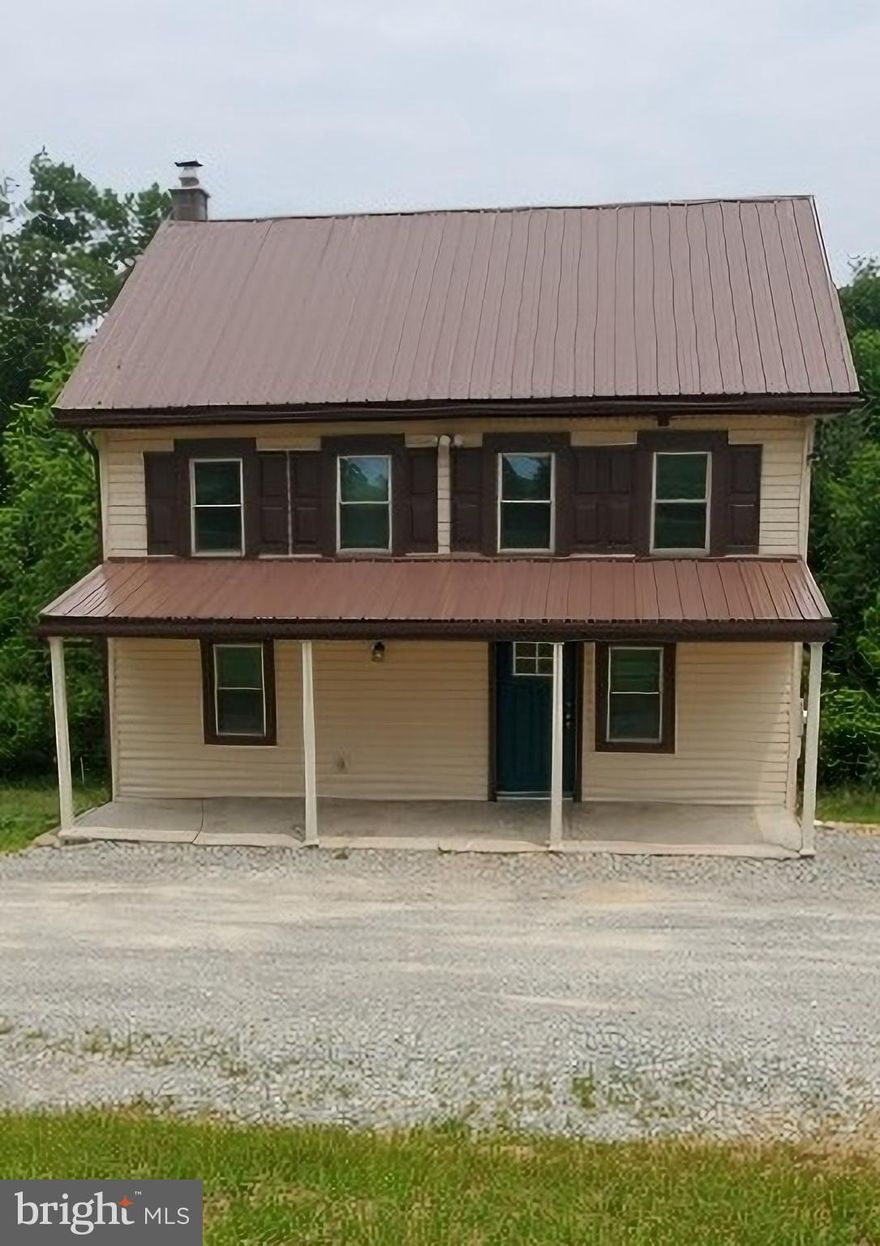 Newly renovated 2 bedroom, two full bath home in a lovely rural setting! First floor features large, open-plan living area with vinyl plank flooring, dining area, and full bath/ laundry combo. Fully-carpeted over-sized primary bedroom and second bedroom and full bath on second floor. Unfinished walk-out basement for storage. Electric baseboard heat and split system AC. Ample parking space. Landlord takes care of lawn care and snow removal. No pets and no smoking indoors.