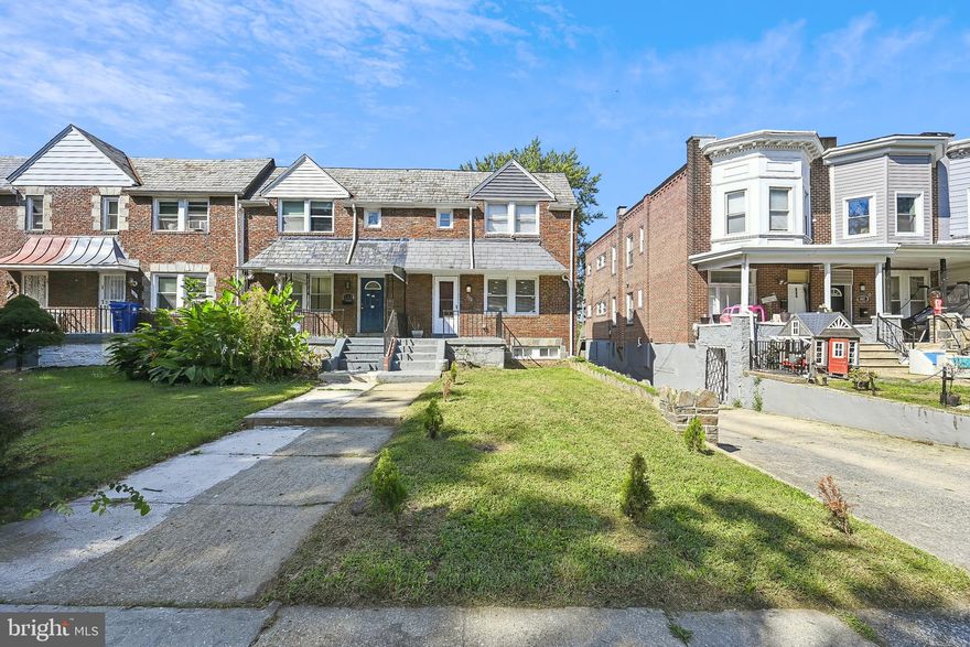 Newly renovated end unit townhome with all the bells and whistles. Open floor plan with a modern design. Enter on the main level to a spacious living room and dining room including recess lighting and a remote-controlled fireplace. Beautiful kitchen boasts of stainless steel appliances, quartz countertops with an extended island, and brand new cabinetry.  Upstairs are three bedrooms and an updated full bathroom. Gorgeous new flooring and paint throughout.  Finished basement includes a fourth bedroom, updated full bathroom, rec room, and private entrance. New HVAC and water heater. Front load washer and dryer on lower level. Enjoy entertaining outdoors between the large front yard with a porch and the new rear deck with ample backyard space. Nearby to shopping, restaurants, and entertainment. Walking distance to public transportation. Accessible to Route 40 and Route 1. Don’t miss this opportunity to live in this stunning home!