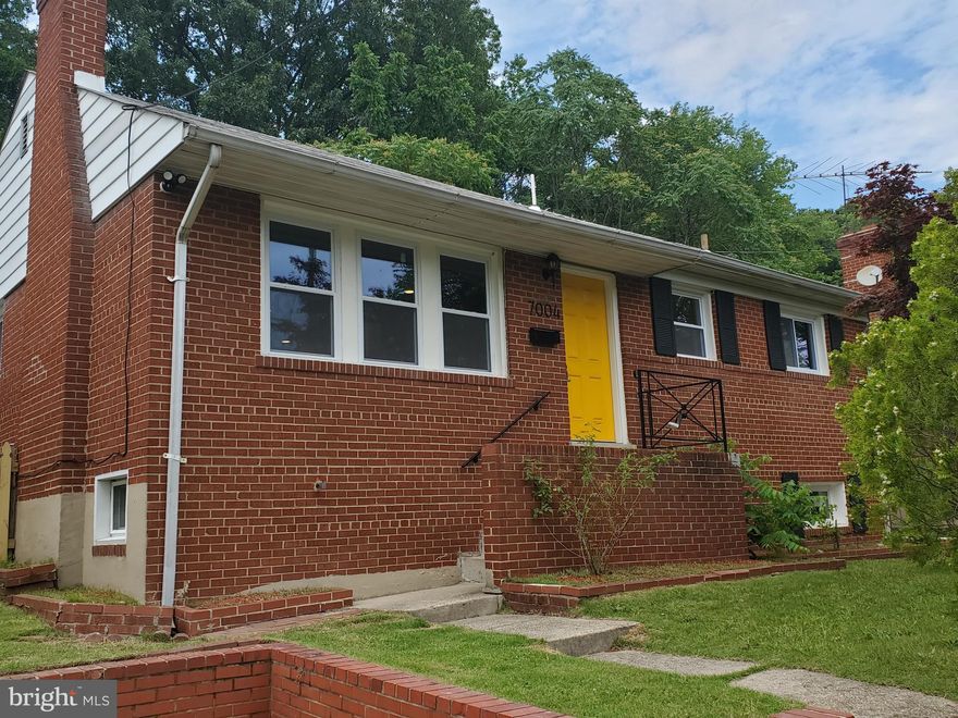 Beautifully renovated single family home nestled in a quiet, quaint tree lined neighborhood. Great location!  All new everything! This 4 bed 2   bath home boast an open floor plan, stainless steel appliances, granite countertops, island, ceramic tile, recessed lighting, hardwood floors main level, finished basement with new carpet, upgraded bathrooms, working fireplace, new HVAC just to name a few. Enjoy family celebrations in the spacious, fenced in back yard. Conveniently located near public transportation, shops, restaurants, MGM, beltway access. Easy commute to Washington, DC. This is a must see!