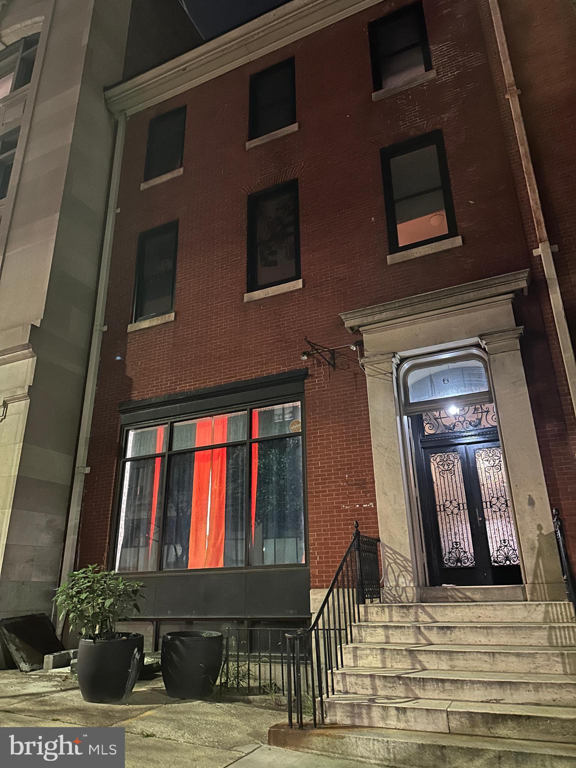 Bring your proposals to herald the next venture at 6 E Franklin St. We are looking for a business that will respect the history and character of the beautiful space and that plans to be an asset to the community and to be a good neighbor to our tenants. We would be willing to discount rent while you repurpose the space to fit your needs. Main Level Commercial Space in Mt Vernon. Located between Tio Pepe Restaurant and Annie E Casey Foundation near the library and cathedral. There are 7 apartments in the building; this is the only retail/commercial space. Space was formerly used as a café. It had 1 half bath on the main level. There is approx. 690 sq ft on the main level which features high ceilings with original plasterwork and 2 decorative fireplaces. There is a 481 sq ft basement area that has walk up exit to the street.