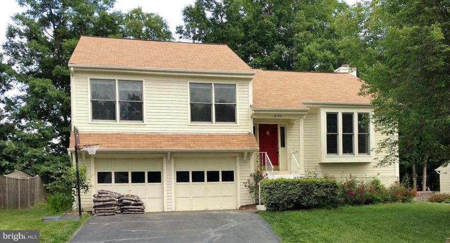 Great home with deck and partially fenced big backyard. Three large bedrooms upstairs and one on the lower level with a walk out basement. Lower level has family room with wood fireplace room partially finished for storage or office. Walking distance to shopping, restaurants and movie theater.
 New carpet installed last year, everywhere but storage room.