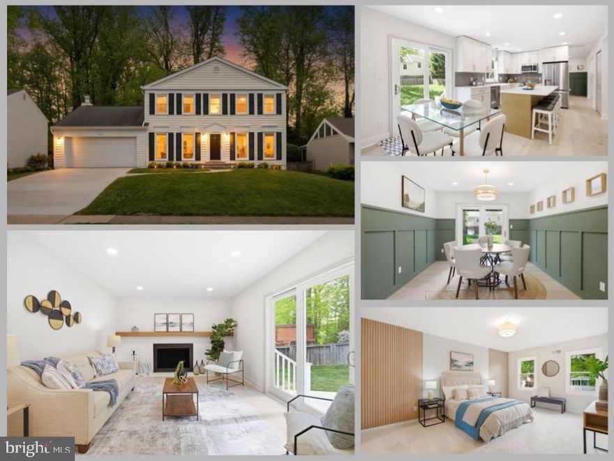 *Open Houses: 5-7 PM Thursday, April 23 | 5-7 PM Friday, April 24 | 1-3 PM Saturday, April 25 | 1-4 PM Sunday, April 26.*

Welcome to 9511 Orion Court—where thoughtful design meets modern comfort.

This beautifully updated 5-bedroom, 3.5-bath home showcases
exceptional finishes and a highly functional layout. Gleaming french
oak color floors welcome you at the front door and extend seamlessly
throughout the entire main level, creating a warm and cohesive feel.

To the left of the foyer, a bright and inviting home office offers the
perfect space to work or unwind while enjoying serene views from the
window. Opposite, a spacious living room flows effortlessly into the
formal dining room, where elegant wainscoting and a carefully curated
color palette create a sophisticated setting for gatherings.

The fully renovated kitchen, brand new in 2026, is a true
centerpiece—featuring off-white cabinetry paired with a stunning white
rift oak-toned island, generous counter space, abundant storage, and
all-new appliances. Designed with a transitional aesthetic, it
balances timeless style with modern functionality.

Just beyond, the expansive family room offers a cozy wood-burning
fireplace and direct access to the patio and fully fenced backyard—an
ideal setting for entertaining, relaxing, or enjoying outdoor living.

Upstairs, you’ll find four generously sized bedrooms along with two
beautifully renovated bathrooms, each finished with thoughtful,
designer-selected details. The lower level provides even more
flexibility with an additional bedroom, a fully updated bathroom,
ample storage, and versatile space perfect for a media room, home gym,
or guest suite.

Additional updates include all-new windows, fresh interior paint, new
carpeting, and updated lighting fixtures throughout.

Situated on a desirable cul-de-sac lot and within walking distance to
shopping, dining, parks, and scenic bike paths, this home offers the
perfect combination of convenience and lifestyle.

Did we mention NO HOA fees? This one is truly a gem! Don’t miss the
opportunity to experience all that Burke has to offer—your next
chapter starts here.