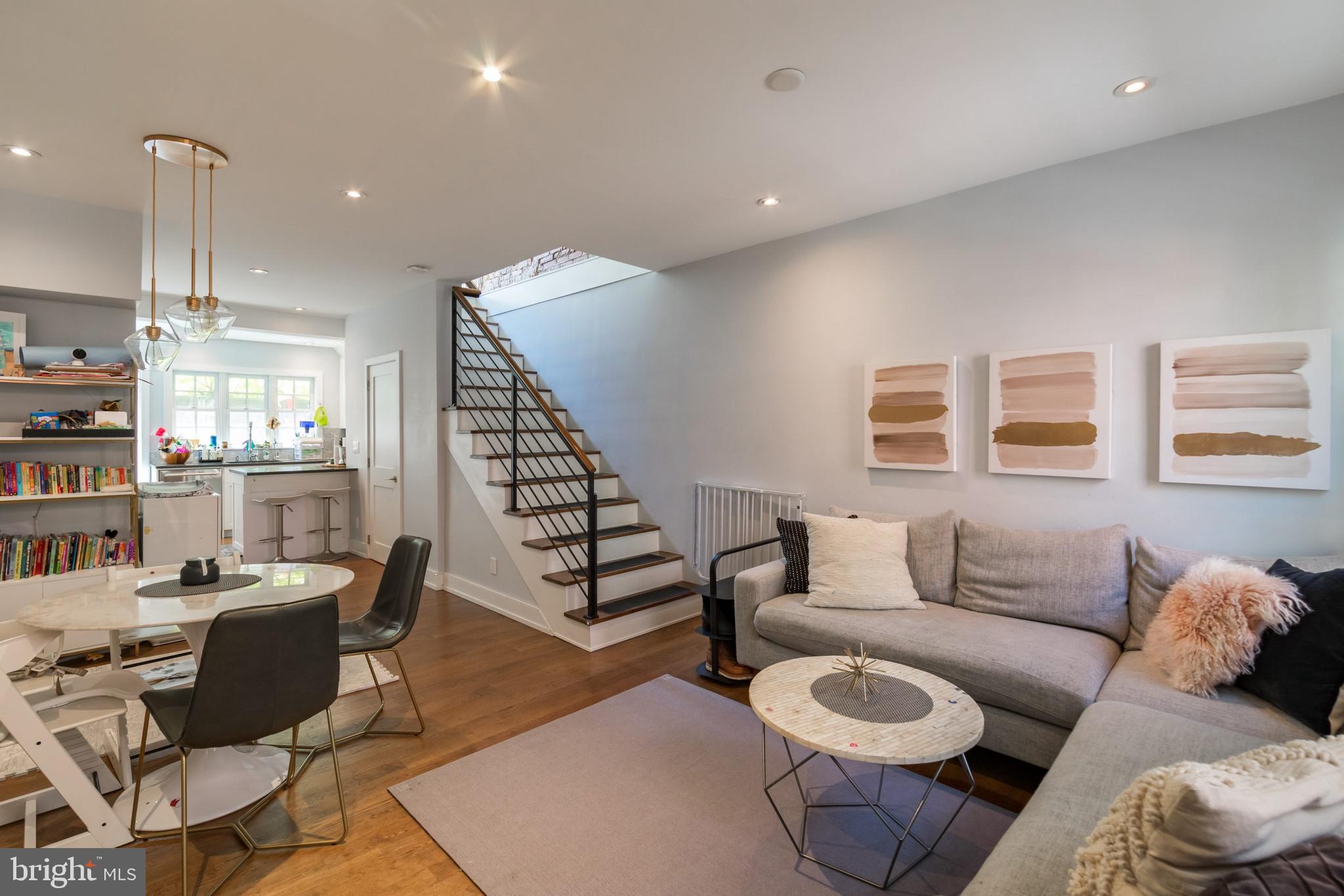 *Available 7/1!*
Nestled in Rittenhouse Square West on the beautiful Addison Street, this 2 bedroom, 2.5 bathroom home with an additional den space that can be utilized as an office space or even an additional child bedroom! After a recent full gut renovation in 2016, this home now boasts sunny rooms and plenty of high end luxury finishes! Upon entering you will notice the spacious living room which features genuine hardwood flooring that runs throughout the home, recessed lighting, a half bathroom, and enough room for a small dining area! The adjacent kitchen comes equipped with a cozy breakfast bar, tons of cabinet storage, quartz countertops and modern stainless steel appliances. Access to the rear private patio with livable outdoor space can also be found via the kitchen's back door. The lower level features a finished basement as well as a dedicated laundry space with an included sink! Heading up to the second floor, you will find the first bedroom with convenient access to the centrally located full bathroom. Additionally, the highly customizable den space as well as a large deck are located on this floor. Finally, the third floor is home to an exposed brick accent wall, skylight and is home to the final full bathroom as well as a huge primary bedroom! The bedroom features a large built-in closet, small dedicated office corner, and a walk in closet. The bedroom on the third floor is also very large, filled with bright sunlight and plenty of closet space.
Lease Terms: Generally, 1st month and 1-month security deposit are due at, or prior to, lease signing. Landlord may require other terms such as last month’s rent upfront—$ 65 application fee per applicant. Tenants are responsible for: electricity, gas (if applicable), cable/internet, and a $10/mo technology fee. Water is a flat monthly fee of $75. Additional fees or requirements may be applicable for units with Homeowners or Condo Associations. Landlord Requirements: Applicants to make 3x the monthly rent in verifiable gross income, credit history to be considered, have no evictions within the past 5 years, and must have a verifiable rental history with on-time rental payments. Exceptions to these criteria may exist under the law and will be considered. Cosigners will be considered.
*1 dog <50lbs Max, $500 Non-Refundable Pet Deposit.
*Month to Month parking space available for $350/month at 18th and South Street.