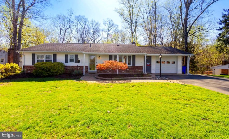 ** All offers are due by 8pm on Tuesday, April 21st. <br>
** Seller will provide a one-year complimentary home warranty to buyer. <br><br>

Tucked away on a quiet cul-de-sac in the Green Valley neighborhood, this classic ranch offers a rare combination of space, privacy, and thoughtful updates on a generous .66-acre lot with NO HOA. This home features 1,980 finished square feet, 2,760 total square feet, and a single-car garage. <br><br>

Inside, the home opens to a spacious living and dining area with an easy, comfortable flow that works just as well for everyday living as it does for entertaining. Just off the kitchen, a bright breakfast nook with a bay window creates the perfect spot for morning coffee or casual meals, bringing in great natural light and a view of the outdoors. Double doors from the living area lead to a stunning deck overlooking a fenced, wooded backyard, offering a peaceful, private setting, with a paver patio under the deck. <br><br>

The main level features stunning hardwood floors, three bedrooms, and a full bathroom (updated with new LVT flooring), as well as fresh paint throughout much of the home. The lower level provides additional flexibility with a carpeted, partially finished layout that includes a potential bonus (fourth) bedroom and full bath, ideal for guests, a home office, or recreation space. A cozy wood stove adorns the partially finished basement area. Laundry and additional storage are also on the lower level. The kitchen is equipped with stainless steel appliances installed in 2022, along with a new oven. Major systems have been updated, including a full HVAC replacement in 2020, a water heater installed in 2021, a radon mitigation system, and, most recently, a brand-new roof (April 2026). <br><br>

The exterior is equally inviting, featuring a neatly manicured yard with mature trees, an edged flowerbed, a paver walkway leading to the front door, updated outdoor lighting, and a new garage door. The lot offers a balance of useful, open yard space and wooded surroundings, enhancing both usability and privacy. This home offers a solid combination of updates, functional space, and a quiet setting, all within a wonderful, established community! <br>