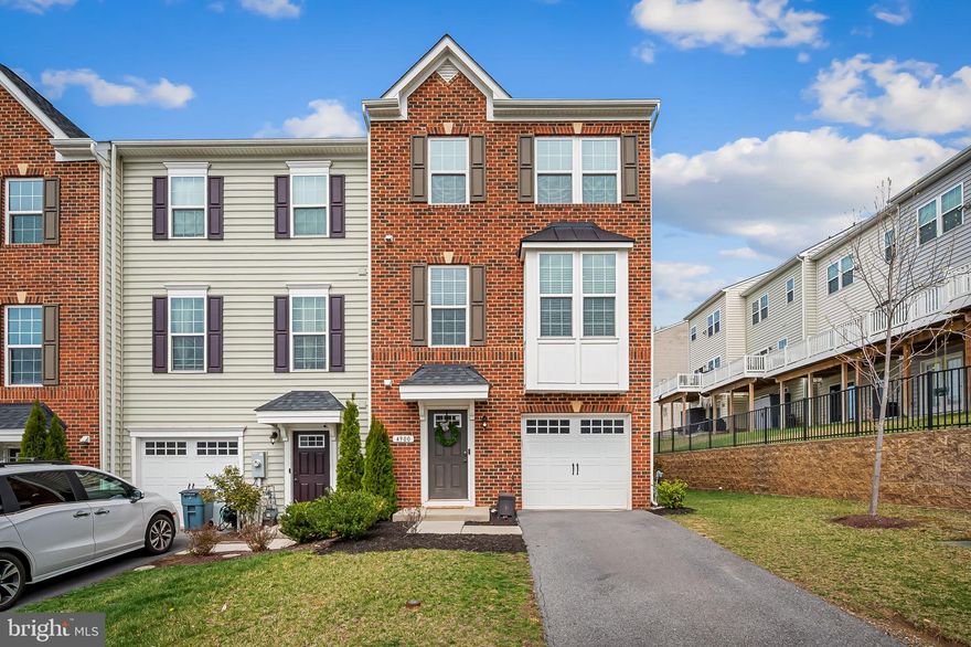 OPEN HOUSE CANCELLED. THIS IS THE ONE! Located in Highgate Village - a hidden, beautiful neighborhood in Baltimore County.  Not only is this the largest model offered in the neighborhood, but has almost every "upgrade" the builder offered during the 2019 build + the sellers have made several more upgrades! This 2,300+ square foot end unit townhome offers 3 finished levels completed with multiple decks off the rear, fully fenced in backyard, & 1 car garage. Come fall in love with the open floor plan on the 2nd level - this is your main hub - living room, massive kitchen, dining area, and access to rear deck. The kitchen includes several upgrades such as white cabinetry, granite, backsplash, and added "coffee & drink bar" next to pantry. On this level, sellers replaced light fixtures and added window treatments.  Upper level you'll find primary suite including custom built-in closet in primary walk in closet (seller upgrade), ensuite bathroom w/ separate tub & shower and double vanity sink, laundry closet in hallway, hallway full bathroom, and 2 additional bedrooms. The lower level is the ultimate rec room w/ true walk out to deck & fully fenced in backyard (seller upgrades). How often do you see townhome with an actual usable grass backyard fully fenced in? Other notable upgrades include adding storage racks in the garage, storage shed, garden bed on side of the house, and smart lighting / dimmers throughout, Walking distance from Relay Elementary School - there is even a side walk connecting to the neighborhood to the school's public sidewalks. Across the street from Guinness Open Gate Brewery. Less than 15 mins from Downtown Baltimore and BWI.