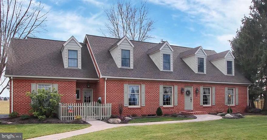 Quality built 5 BR, 3.5 bath home on Cul-de-sac. Large private flat lot backs to large well cared for farm. Kitchen features Granite counter, stainless steel appliances and plenty of cabinet space. Gleaming hardwood floors. Plenty of storage. Cozy library with brick accent. Brick patio, custom paver walk.  Great location close to 83 and 30. Pride of ownership.