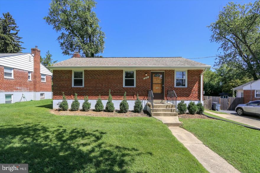 Avail June 15 for 2 year minimum - Peaceful Oasis in Randolph Hills  with EZ access to shopping, bus, park, metro and more.  Expanded and updated Rambler with open floor plan and off street driveway parking - Exciting!  Main level features:  Entry Parlor/LR,  TS Kitchen w/ center island cooking, additional separate built-in storage for coffee bar, wine storage, bottle refrigerator and add'l  pantry storage.  The family room is open to the kitchen and has recessed lighting, custom built-ins w electric fireplace, storage & TV area; large enough for all your needs (entertaining, home office, formal dining, large furniture, family, children...) There are French doors to the large deck with steps to fenced yard and shed storage.   Main level has beautiful wood floors thru-out, 3 Bedrooms, 1-updated bath (tub/shower), closet.  Finished lower level has Rec room with ceramic tile floors, recessed lighting,  Bar and  built-in bottle/wine storage, Den/Office with custom built ins, recessed lighting, ceramic tile floors, Full Bath (shower), laundry/utility room.  A rare find, must see! Minimum of 2 year lease please, Pets ok case by case, dogs only