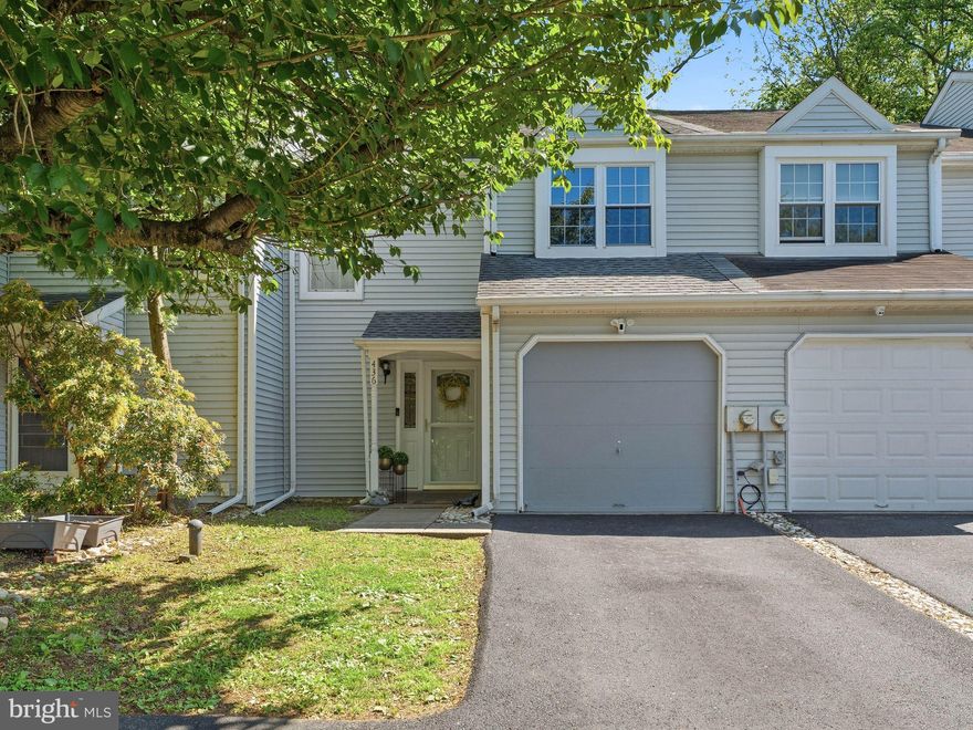 Welcome to this beautifully maintained townhouse in the desirable Woodlyn Crossing community offering nearly 1,900 square feet of living space! A 3 CAR DRIVEWAY and ATTACHED GARAGE for added convenience!  This spacious home features 3 bedrooms and 2 full bathrooms, and an added half bathroom for luxury that combines comfort, style, and functionality throughout.

Most of the rooms were freshly painted giving a bright exuberance throughout as you walk through the kitchen with stainless steel Whirlpool Appliances and a granite countertop! Hardwood Floors and Tile Floors grace the entirety of the downstairs! The Living room is vast with many ways to set up your home with style and elegance with a sleek wood burning fireplace as a backdrop. As you step outside,  a lovely deck awaits for relaxation backed up to the woods and a picturesque creek toward the bottom. As you head upstairs, the Master Suite is enormous with ample closet space, hardwood floors, and an attached master bathroom. The 2nd and 3rd bedroom are nearly equal in size and perfect for a family. All bedrooms and hallways have laminate flooring  spread throughout the upstairs
UPGRADES: Major updates include a new skylight with retractable blinds installed in May 2026, along with the roof and HVAC system both replaced in 2019 for added peace of mind. New pipes and drain replaced in 2nd full bathroom in 2025, repainted and drywall work done in kitchen, Living room, 2 bedrooms, and both bathrooms. Additionally, you can take a walk to Playwicki Park, Neshaminy Creek for outdoor activities, and 3 scenic ponds grace the common grounds accompanied with several playgrounds for children. 
DO NOT MISS THIS OPPORTUNITY TO LIVE IN SUCH A SCENIC, QUIET, and RELAXING COMMUNITY!
Prospective buyers do need to live as a primary resident for 3 Years if they intend to rent their property out eventually!
Seller is a Licensed Real Estate Agent with Home Solutions Realty Group