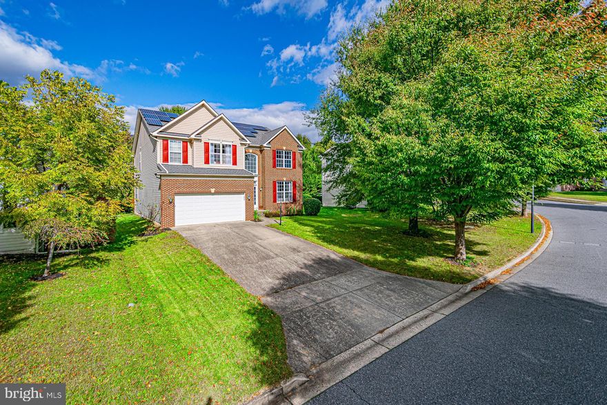 Welcome to Fairwoods of Bowie: Your New Dream Home! This gorgeous, meticulously maintained home is situated in a highly sought-after neighborhood and has everything you need for a healthy and comfortable living environment. The open floor plan creates a seamless flow throughout the house, perfect for both entertaining and relaxing. Enjoy two seating areas and a comfortable dining experience in the main living area. The home boasts new bamboo floors and fresh paint, with recessed lighting on the main level and in the master bedroom. You'll also have your own private office steps away from the living room and kitchen. All four bedrooms on the upper level feature ceiling fans, and there is a fifth bedroom with a full bathroom located in the basement. Additionally, there's even a bonus room that can be used as an office, workout space, playroom, or sewing room - the possibilities are endless! The house is conserving energy with leased Tesla Solar panels, which are nearly paid off, and architectural roof shingles that are under a 25-year warranty, installed in 2021. There is added R-30 fiberglass insulation Batts on the top of blown-in insulation for cooler and warmer climate control.  Enjoy regulated temperature throughout the year with the Carrier Infinity HVAC, which features HEPA filtration, UV, and humidification and was installed in 2018. Step outside onto the deck off the kitchen and host a fantastic BBQ with family and friends. Don't hesitate, say yes to your dream home today!