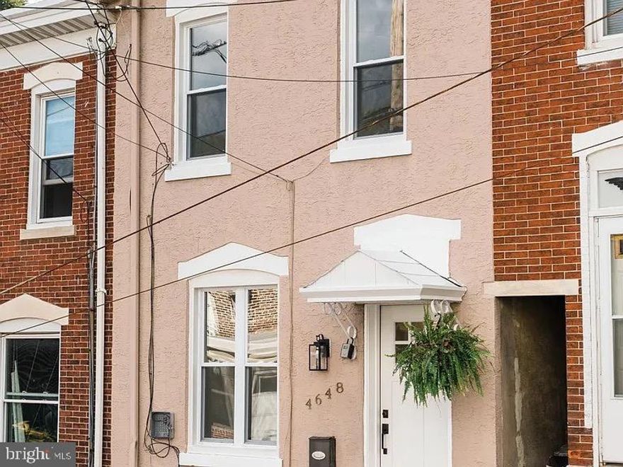 Welcome to this fully renovated gem in the heart of Manayunk—nestled on a block known for its shockingly easy parking. This charming 3-bedroom, 1.5-bathroom rowhome blends modern updates with original character, creating the perfect balance of style and comfort. Step inside to find a spacious and bright living area with warm touches of historic charm. The beautifully updated kitchen flows effortlessly to the first-floor laundry area and convenient half bath.

Upstairs, you'll find three comfortable bedrooms and a refreshed full bath, while outside, a huge backyard offers rare space for entertaining, gardening, or relaxing in the city. All of this is just blocks from shops, restaurants, and public transportation. Don’t miss the opportunity to live on one of Manayunk’s most convenient and livable blocks!