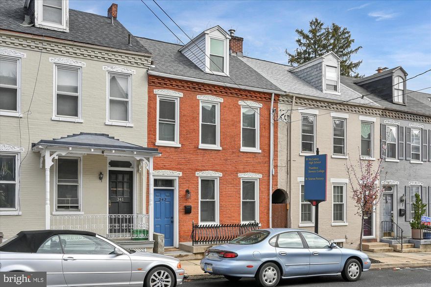 Downtown Lancaster City only a half block to Musser Park.  Walking distance to all that the city has to offer.  Completely remodeled townhome with new flooring, new kitchen with upgraded cabinets and quartz countertops.  Subway tile backsplash.  Stainless steel appliances which include refrigerator, microwave,  dishwasher and gas range.  First floor half bath and laundry.  New high efficiency gas furnace with central air.  backyard with small deck area.  Second floor features three bedrooms.  Master bedroom has its own bathroom with tiled shower.  Hall bath has also been tastefully done with tub shower and linen closet.  Plenty of closet space plus an entire attic that could be used for a variety of purposes.