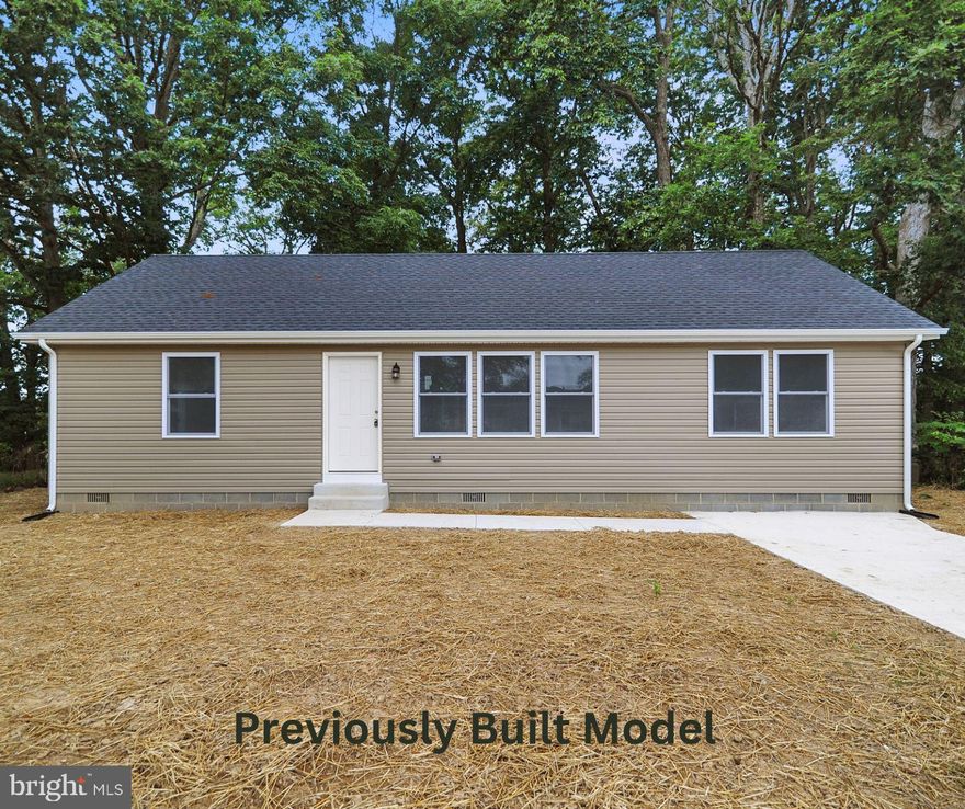 MLS Remarks:

New construction ranch offering first-floor living with no city taxes and priced at an exceptional $269,900! This thoughtfully designed home features an open floor plan with durable luxury vinyl plank flooring and modern finishes throughout. The spacious kitchen includes white shaker cabinetry, granite countertops, stainless steel appliances, and a large center island ideal for cooking and entertaining.

The bright living and dining areas flow seamlessly from the kitchen, creating a comfortable and functional layout. The home offers a desirable split bedroom design, providing privacy with the primary bedroom separated from the additional bedrooms. The primary suite features a walk-in closet and convenient access to the full bath.
Enjoy the benefits of brand new construction including energy-efficient windows, new systems, and low-maintenance materials. Outside you'll find a new driveway and freshly seeded yard ready for your finishing touches.
No HOA and no city taxes while still being conveniently located near shopping, dining, and major routes. New construction at this price point is hard to find — schedule your tour today!