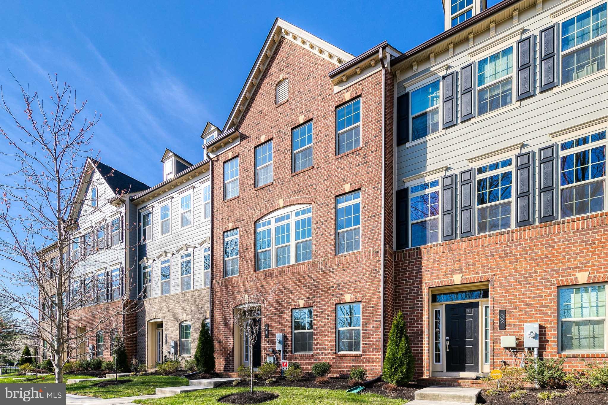 Welcome to 34 Wedge Way, 3 levels and close to 3000sq feet of luxury living. Located in the sought after community of Suburban Greene this 4 bedroom, 3 full and 1 half bath has it all! Entry-level features a bedroom(the perfect space for a home office), with a full bath, access to 2 car oversized garage, and storage space. The main level boasts gleaming hardwood floors, 9’ ceilings, an open concept gourmet kitchen, living & dining room w/ huge 15’ breakfast bar/ island, granite countertops, SS integrated appliances & range hood, beautiful 42” espresso cabinetry, walk-in pantry, and dual French door deck access, a powder room completes this level. The upper level provides 3 spacious bedrooms and 2 full bathrooms including the owner's suite w/ walk-in closet, dual sink vanity, soaking tub, and glass-enclosed shower. Convenient location close to grocery, shopping, restaurants, and easy access to commuter routes minutes to 695, 83, and metro services.