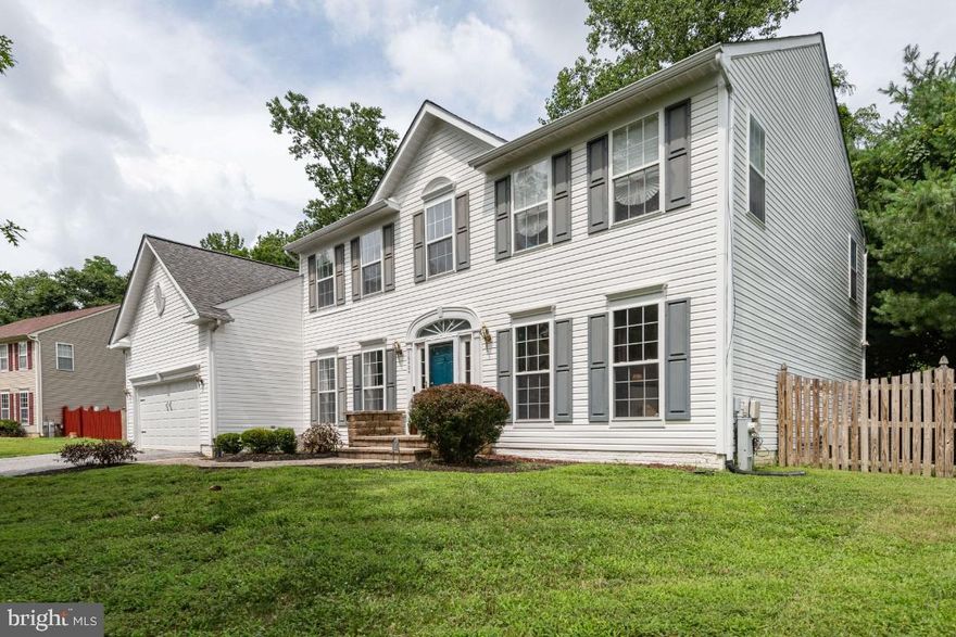 Offer submission deadline Wednesday, July 20th at 1pm.  Fall in love with this stunning 4 bedroom and 3.5 bath charmer with over 4,500 sq ft of living space in the sought-after Mitchellville East.  Situated on ¼ of an acre, this beautiful colonial has been wonderfully maintained and updated throughout.  One of the largest models in the neighborhood, this 3 story, colonial boasts an attached 2 car garage. The main level features a grand two-story foyer with gorgeous hardwood floors, lovely office/study with French doors, bright and spacious formal living room with floor to ceiling windows, large dining room with custom paint, family room with gas fireplace and surround sound, breakfast area with access to the backyard. Retire to the expansive Owner’s Suite, with cathedral ceiling, large walk-in closet, en-suite primary bathroom with dual sinks, large soaking tub and shower. The fully finished basement has a full bathroom, storage room and walk out stairs to fenced back yard. Stone pavers walkway lead from side of home to fenced in backyard with stone paver patio. Hot tub included and sold AS IS.  The fully finished basement has been completed with custom Acoustic Panels (soundproof walls) throughout, so feel free to turn the TV up as loud as you want. Additional features include the following system / appliance upgrades 2 HVAC systems - 2016 and 2021), Hot Water Heater (2019), New Roof (2019); Kitchen Appliances (2020); Walk out / back door (2020), New Garage door (2018).  Conveniently location right off 301 and quick access to 50, 95, 295 and all Bowie shopping and dining.  Cat on premises (Please be mindful when opening outside doors - please close outside doors behind you)