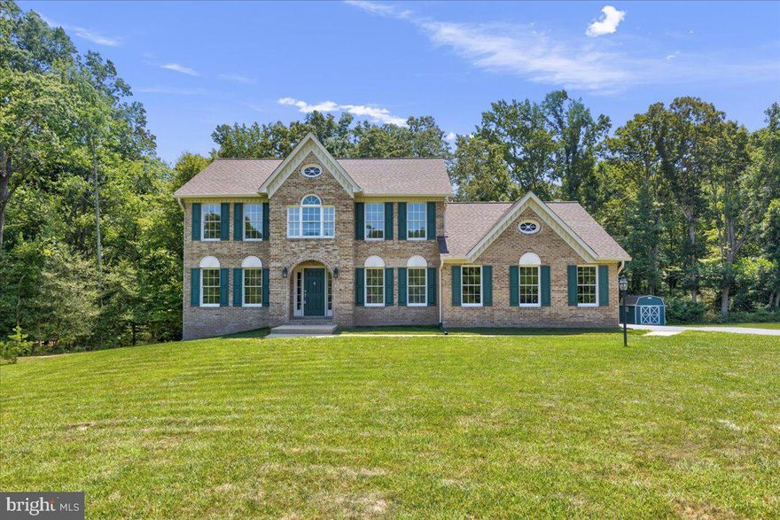 Looking for a quiet place to call home? Come and view this beautiful recently (2023) renovated home situated on 6.86 acres! This Wilkerson-built home has been meticulously maintained. Home features 4 bedrooms, 2.5 baths, separate LR and DR (with glass french doors), family room, eat-in kitchen, and a 2 car garage. Verizon FIOS fiber optic high speed internet installed with Gigabit service available. Primary bedroom features a sitting area that can be used as office or additional closet space. This home also features a bonus room on the main level that could be used as an office. Bring your design ideas and create additional living space in the unfinished walkout basement with plumbing rough-in for full bath. Home features a tankless Rinnai gas water heater and LVP flooring on the main level with hardwood in the family room. Family room features a fireplace with a new gas log insert. The roof was replaced in 2016. Renovations to the bathrooms include porcelain tile, new vanities and quartz countertops. Kitchen features new quartz countertops, new + unused Frigidaire Gallery SS appliances, new soft close cabinetry, pantry, AND MORE (a complete list of upgrades to the property can be provided). Enjoy the peace and quiet from the new deck (2023). Central to La Plata, Charlotte Hall, Waldorf, and King George, VA. No HOA. Don't miss out on an opportunity to experience rural living at its finest.