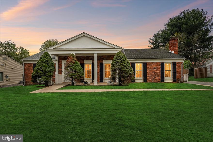 <b> OFFER DEADLINE - MONDAY, APRIL 21st  at 6:00 PM.</b><br><br>

<b>Effortless One-Level Living in desirable Sandy Spring Estates!</b> Welcome to this charming 3-bedroom, 2.5-bath brick-front rancher, perfectly situated on a quiet street with mature trees and sidewalks. Start your mornings with a cup of coffee on the spacious covered front porch, or unwind in the peaceful screened-in back porch with a ceiling fan. Inside, the welcoming foyer leads into a bright and open living / dining room area, featuring a ceiling fan with lights, sleek laminate flooring, and a cozy white brick wall with a mantel. The kitchen is packed with upgrades, including granite countertops, maple cabinetry, recessed lighting, stainless steel appliances, a brand-new dishwasher, built-in microwave, and a convenient bread box. French doors with built-in mini blinds provide access to the screened-in porch. The large eat-in area offers ample space for dining, along with a ceiling fan, pantry, freezer, and broom closet. Just off the kitchen, you’ll find an impressive second walk-in pantry—perfect for extra storage and household goods. The laundry room off the kitchen offers a washer, dryer, and tankless water heater, and opens to the backyard for added convenience. The owner’s suite features a walk-in closet and a private en suite bath, with a walk-in shower and storage vanity. The large second full bath includes a roll-in shower, ceramic tile flooring, toiletry niches, and generous linen shelving. Two spacious, light-filled bedrooms offer comfort and convenience with ceiling fans with lighting. Outside, enjoy a backyard with privacy fence, large storage shed, and a driveway with space for three vehicles. Freshly painted throughout in neutral tones, this home also boasts wainscoting trim, a replaced roof (2019), replaced hot water heater (2019) and replaced HVAC system (2016). The thoughtfully designed side entry includes a gently sloped ramp and secure railings for easy, barrier-free access. Located in West Laurel, you'll be minutes from shopping, dining, the Gardens Ice House, and the Fairland Sports and Aquatics Complex. Commuters will love the easy access to I-95, Routes 1,198, and the ICC—just a short drive to Washington, D.C., Baltimore, and Fort Meade.