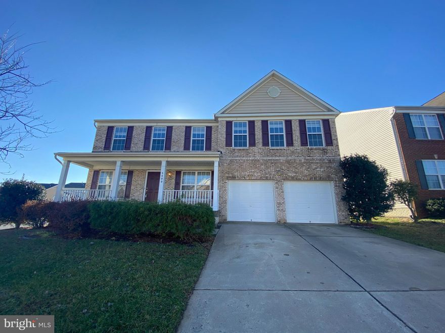 Gorgeous home located in sought after neighborhood.  Features gleaming wood flooring, new carpet on main & upper level.  Beautiful gourmet kitchen, stainless steel appliances, granite counters.  Sun room off kitchen, walk out to large fully fenced yard backing to common area.   Large bedrooms, 2 full bathrooms on upper level.  Fully finished basement with additional bedroom, full bath.  2 car garage.  Laundry hook ups on main level.