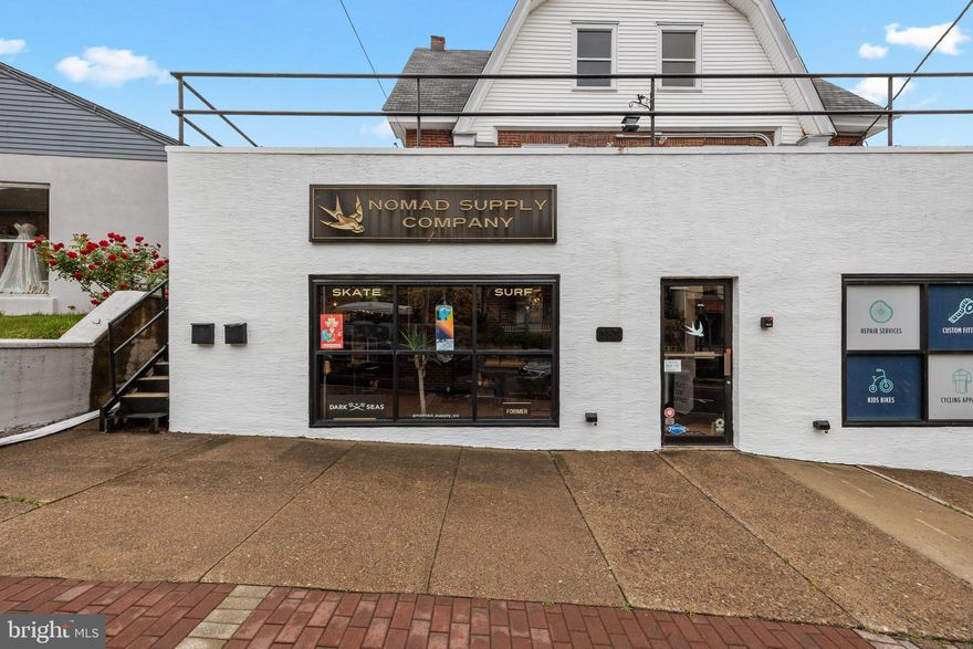 For lease: approximately 2,000 square feet of prime retail storefront space located directly on Main Street in the heart of historic Doylestown Borough. This bright, welcoming space offers excellent street visibility and a fun, energetic atmosphere — ideal for a boutique, specialty retailer, gallery, or creative studio. The storefront features large display windows, high ceilings, and an open, flexible layout, along with a private restroom, climate control, and rear access for deliveries or storage. Located in one of Bucks County’s most walkable and culturally vibrant downtowns, this property is just steps from the County Theater, Michener Museum, train station, and a wide range of shops and restaurants. Offered as a double net (NN) lease, the preferred lease term is a minimum of three years, making this an excellent long-term opportunity for a business looking to establish a standout presence in one of Pennsylvania’s most desirable commercial districts. RC1 zoning has multiple uses allowed by the Boro- contact the Boro or refer to the Zoning Table for more information.