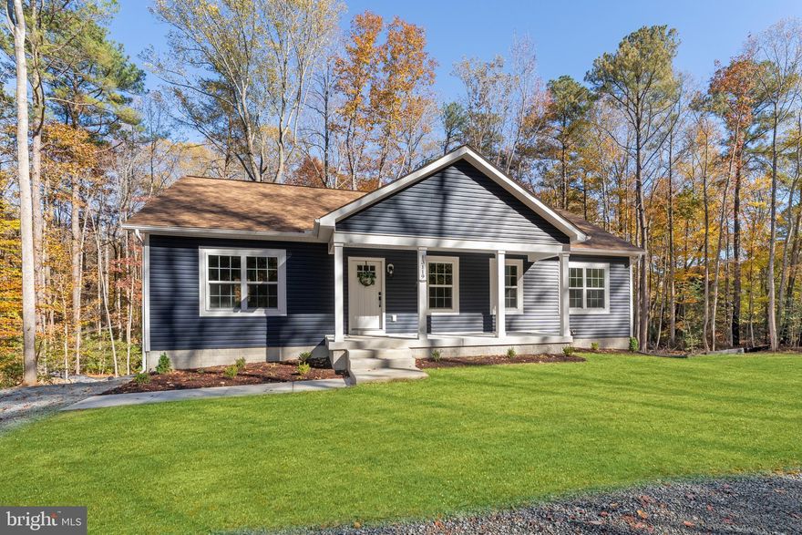 Brand-New Rambler with a Full Finished Basement - on over 2 acres!
Welcome home to this stunning newly completed 5-bedroom, 3-bathroom Rambler perfectly situated on a beautiful lot in King George County. With 2,800 square feet of thoughtfully designed living space, this home blends timeless style with modern convenience.
Step inside to find an open floor plan filled with natural light, enhanced by vaulted ceilings that create a sense of spacious elegance. The chef’s kitchen is the heart of the home, featuring quartz countertops, stainless steel appliances, a farmhouse sink, and a generous custom colored island—ideal for everyday living or entertaining. Warm LVP flooring flows throughout the main level, while the bathrooms showcase tasteful tilework and high-end finishes.
The luxurious primary suite is a retreat of its own, highlighted by a spa-inspired bath with a freestanding soaking tub—perfect for unwinding at the end of the day.
The finished basement expands your living options with a large recreation room, additional bedroom, full bath, and bonus office/bedroom space, offering flexibility for guests, work, or play.
Outdoors, enjoy a spacious yard with endless opportunities for entertaining, recreation, gardening, or future customization.
This home is truly the complete package—modern comfort, versatile living, and a location that offers both space and convenience. Now’s your chance to make this dream home your very own Home Sweet Home!