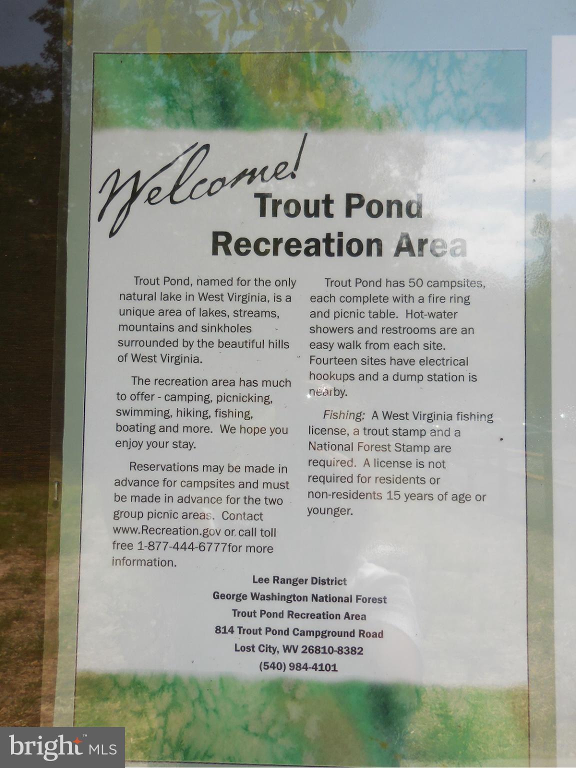 TROUT POND - Land
