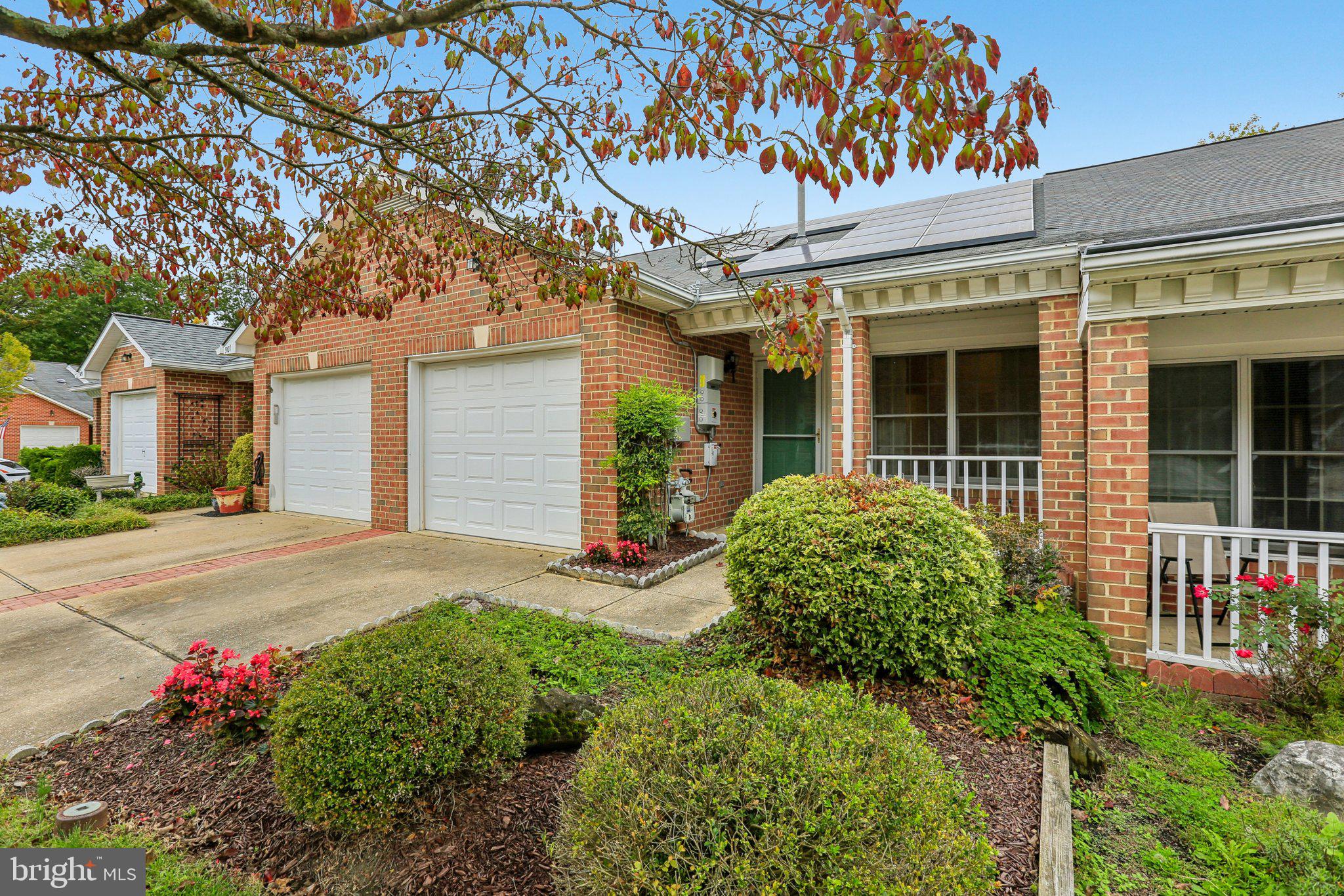 Welcome to 905 Beacon Way, a beautifully renovated 2-bedroom, 2-bath villa offering approximately 1,394 square feet of comfortable one-level living in the sought-after 55+ community of Heritage Harbour in Annapolis. Designed for ease and efficiency, this home has been fully refreshed with new LVP flooring, carpet, and paint throughout, creating a move-in ready space that blends modern comfort with timeless appeal—just minutes from the heart of historic Annapolis and the Chesapeake Bay.
The open and inviting layout features generous living and dining areas that flow seamlessly for both everyday living and entertaining. The kitchen offers ample cabinetry, modern appliances, and space for casual dining. The primary suite includes a large closet and a private full bath, while the second bedroom and additional full bath provide flexibility for guests or a home office. A laundry area and attached one-car garage add to the home’s practicality and convenience. Major updates include replacement of the entire furnace and air conditioning systems in 2025, and the home is equipped with solar panels for long-term energy efficiency and reduced utility costs.
Residents of Heritage Harbour enjoy a resort-style lifestyle with exceptional amenities, including an expansive clubhouse, indoor and outdoor swimming pools, tennis and pickleball courts, a fitness center, billiards room, library, and walking trails. The community also features a golf course, pier, and water access to the South River, along with an active calendar of clubs and social events that make it easy to connect and enjoy every day.
The location offers quick access to Route 50 and Route 2 for easy commuting to Washington, D.C., Baltimore, and the Eastern Shore. Nearby attractions include downtown Annapolis with its historic charm, waterfront restaurants, boutique shopping, and the United States Naval Academy. Outdoor enthusiasts will appreciate the proximity to Quiet Waters Park, marinas, and the scenic Chesapeake Bay.
With its full renovation, established solar efficiency, recent mechanical upgrades, and access to outstanding amenities, 905 Beacon Way offers the perfect blend of comfort, sustainability, and active adult living in one of Annapolis’s most desirable communities.