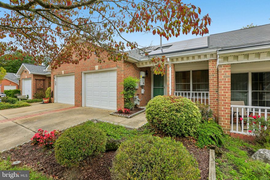 Welcome to 905 Beacon Way, a beautifully renovated 2-bedroom, 2-bath villa offering approximately 1,394 square feet of comfortable one-level living in the sought-after 55+ community of Heritage Harbour in Annapolis. Designed for ease and efficiency, this home has been fully refreshed with new LVP flooring, carpet, and paint throughout, creating a move-in ready space that blends modern comfort with timeless appeal—just minutes from the heart of historic Annapolis and the Chesapeake Bay.

The open and inviting layout features generous living and dining areas that flow seamlessly for both everyday living and entertaining. The kitchen offers ample cabinetry, modern appliances, and space for casual dining. The primary suite includes a large closet and a private full bath, while the second bedroom and additional full bath provide flexibility for guests or a home office. A laundry area and attached one-car garage add to the home’s practicality and convenience. Major updates include replacement of the entire furnace and air conditioning systems in 2025, and the home is equipped with solar panels for long-term energy efficiency and reduced utility costs.

Residents of Heritage Harbour enjoy a resort-style lifestyle with exceptional amenities, including an expansive clubhouse, indoor and outdoor swimming pools, tennis and pickleball courts, a fitness center, billiards room, library, and walking trails. The community also features a golf course, pier, and water access to the South River, along with an active calendar of clubs and social events that make it easy to connect and enjoy every day.

The location offers quick access to Route 50 and Route 2 for easy commuting to Washington, D.C., Baltimore, and the Eastern Shore. Nearby attractions include downtown Annapolis with its historic charm, waterfront restaurants, boutique shopping, and the United States Naval Academy. Outdoor enthusiasts will appreciate the proximity to Quiet Waters Park, marinas, and the scenic Chesapeake Bay.

With its full renovation, established solar efficiency, recent mechanical upgrades, and access to outstanding amenities, 905 Beacon Way offers the perfect blend of comfort, sustainability, and active adult living in one of Annapolis’s most desirable communities.